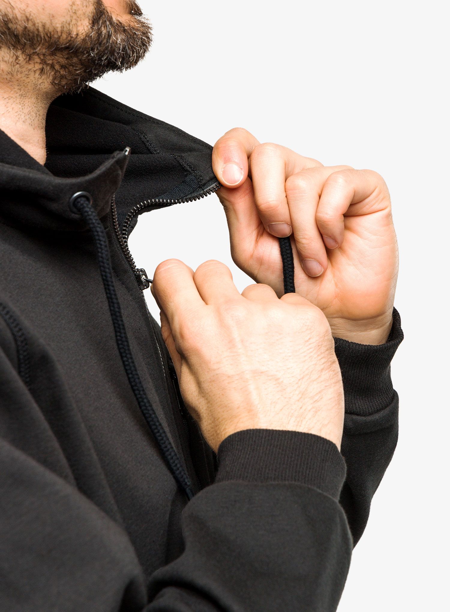 Dukserica Carhartt Wind Fighter Hooded Sweatshirt - black