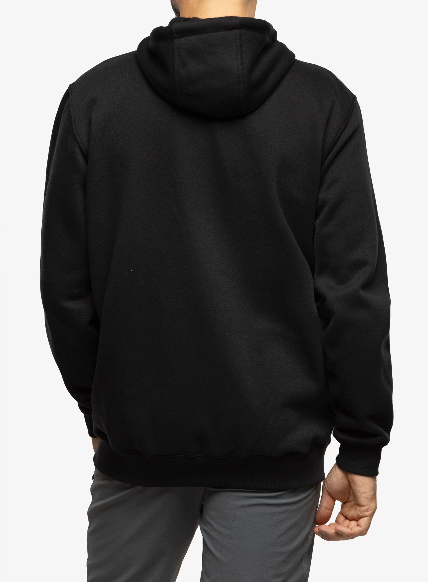 Majica s kapuljačom Carhartt Zip Hooded Sweatshirt - black