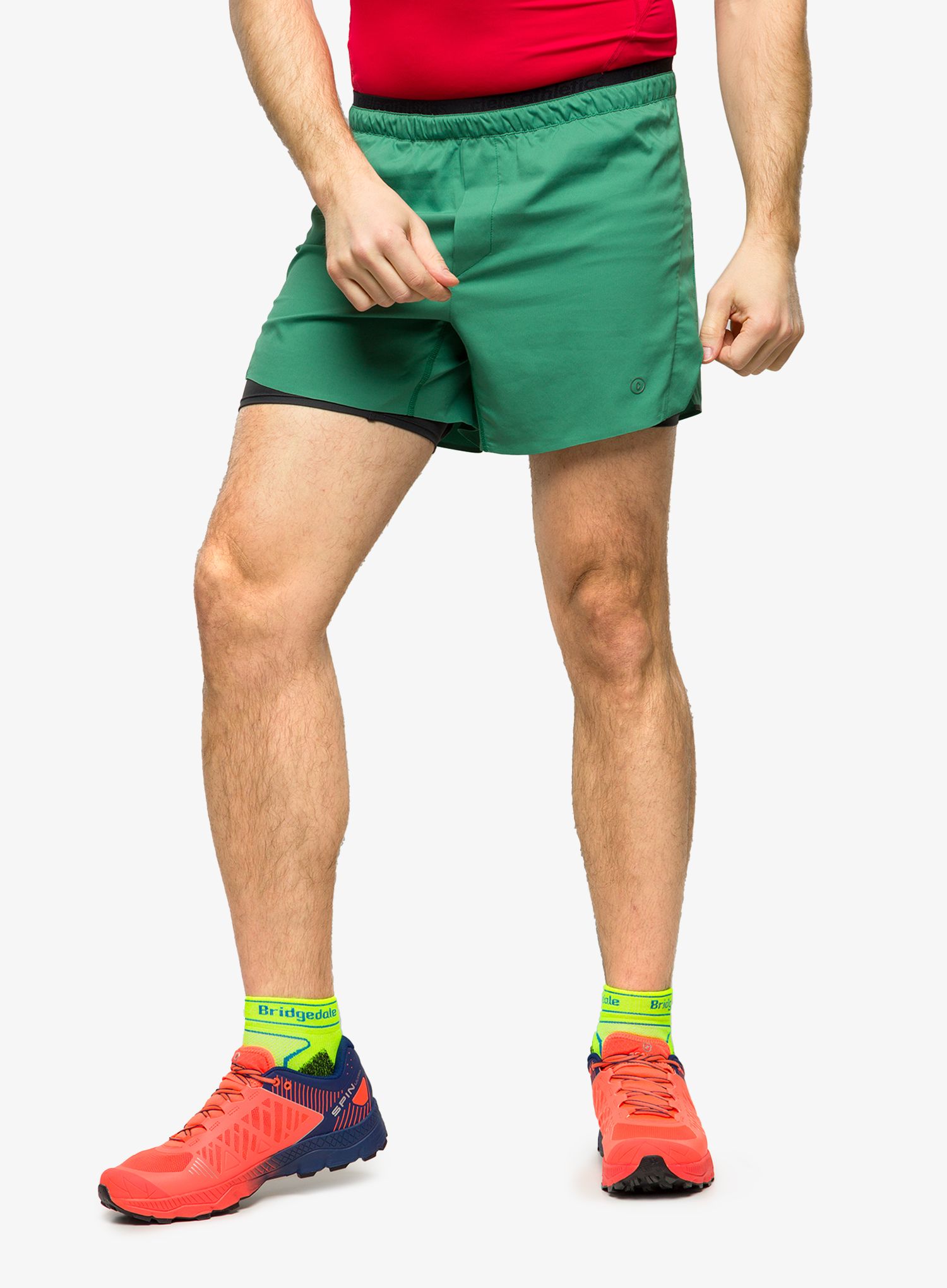 Kratke hlače za trčanje Ciele DLY Short Long Brief - kelly