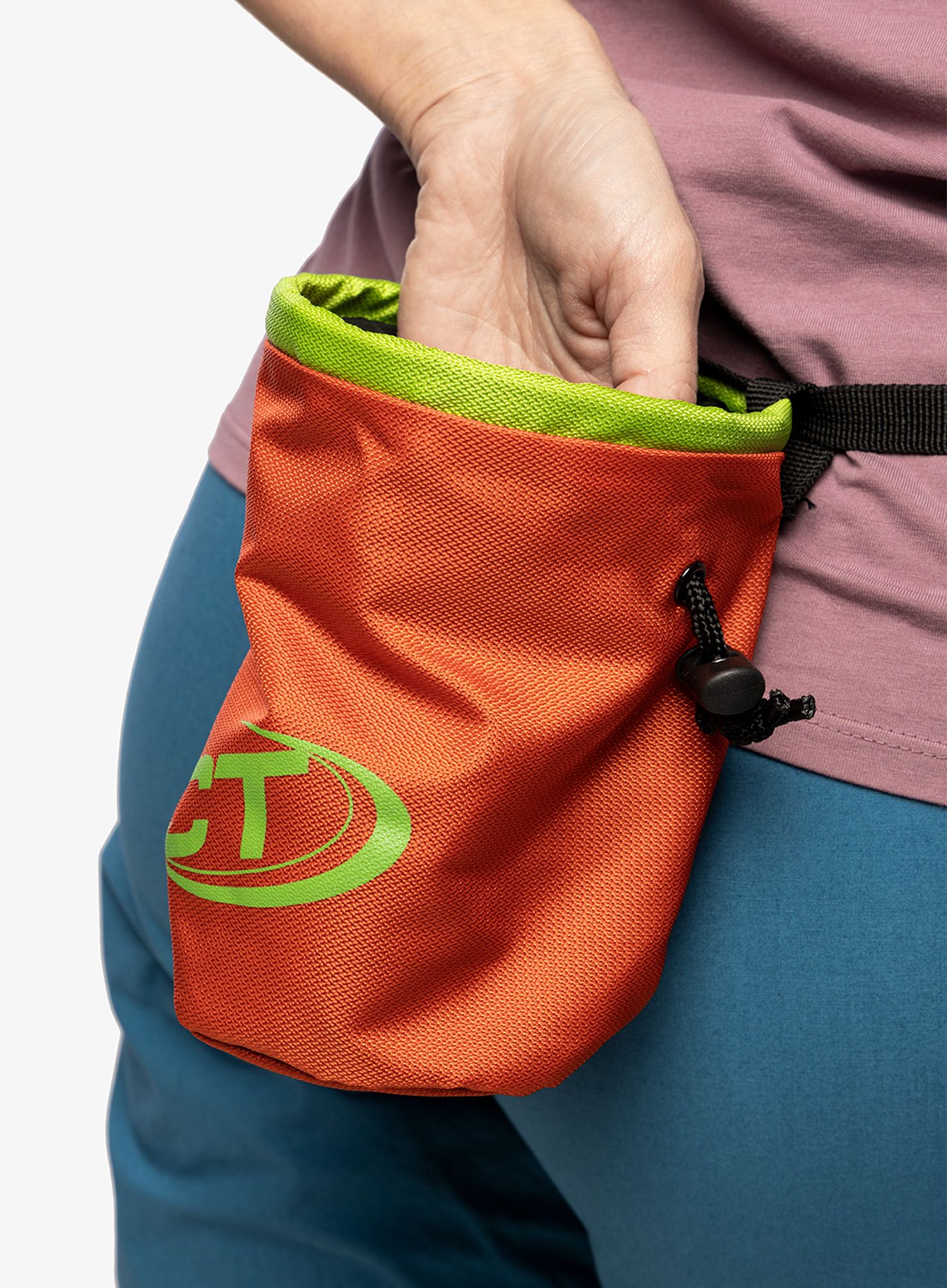 Vrećica za magnezij Climbing Technology Cylinder - orange