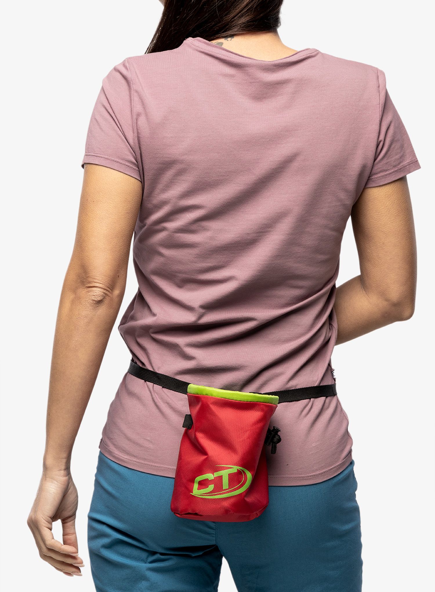Vrećica za magnezij Climbing Technology Cylinder - pink
