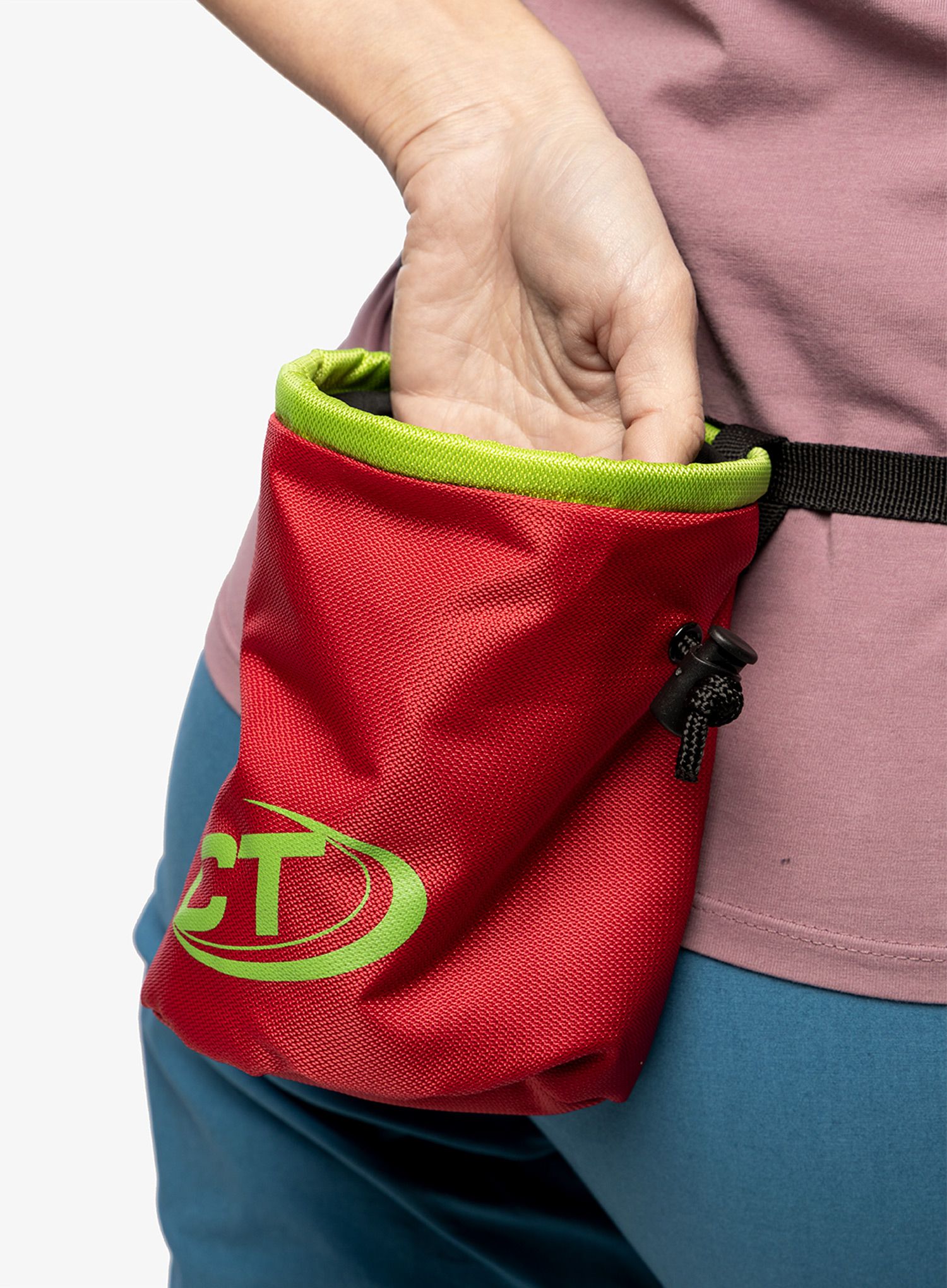 Vrećica za magnezij Climbing Technology Cylinder - pink