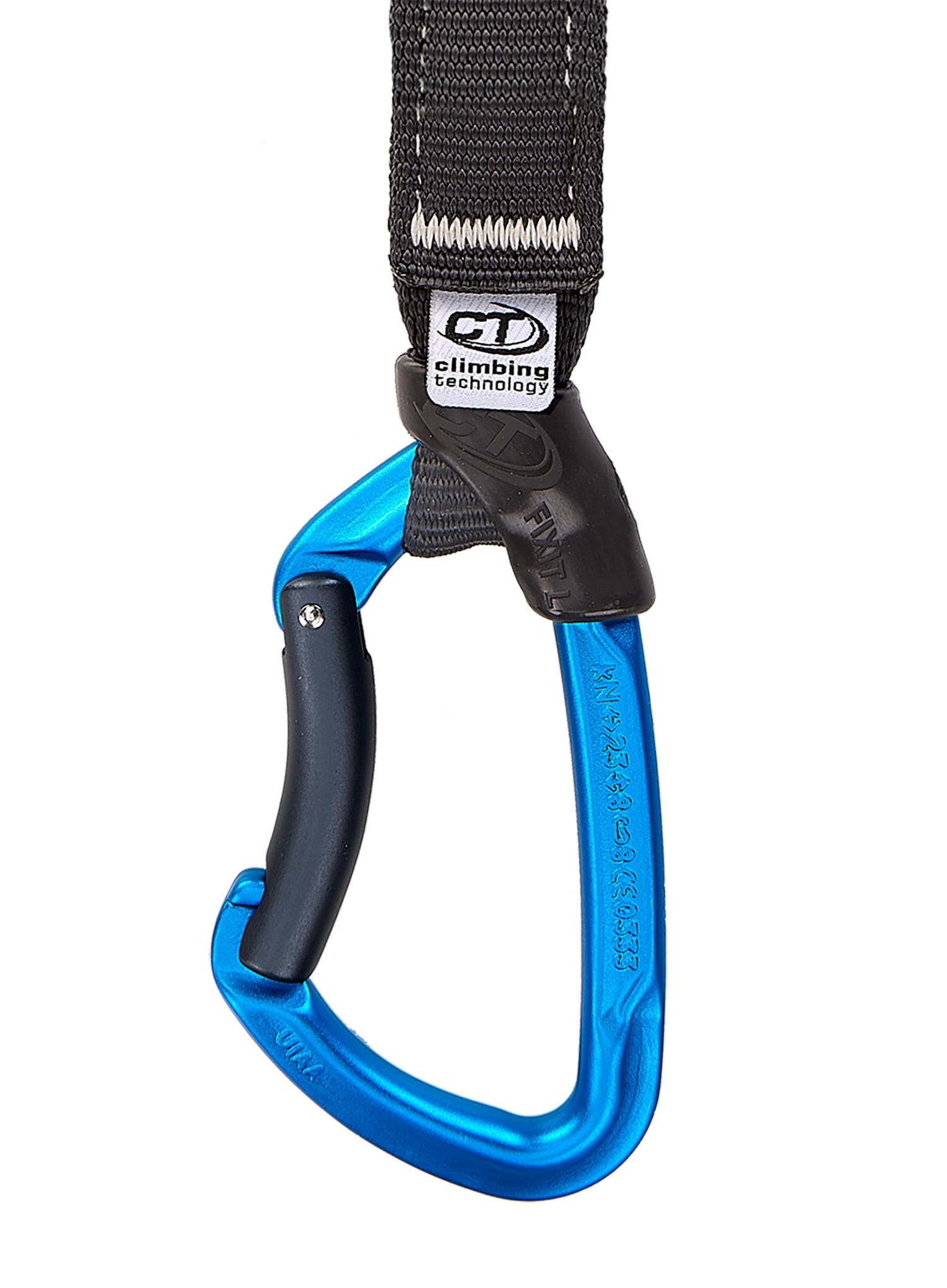 Penjački komplet Climbing Technology/SKYLOTEC Lime B Set NY Pro 22 cm - anthracite/blue