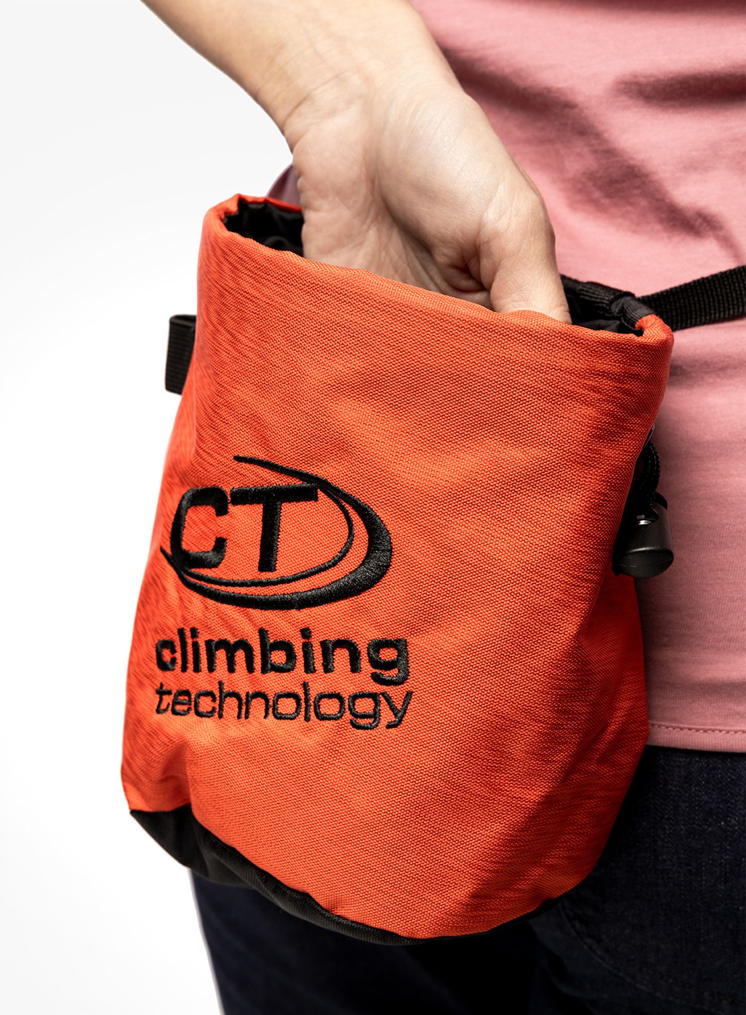 Vrećica za magnezij Climbing Technology Trapeze - orange
