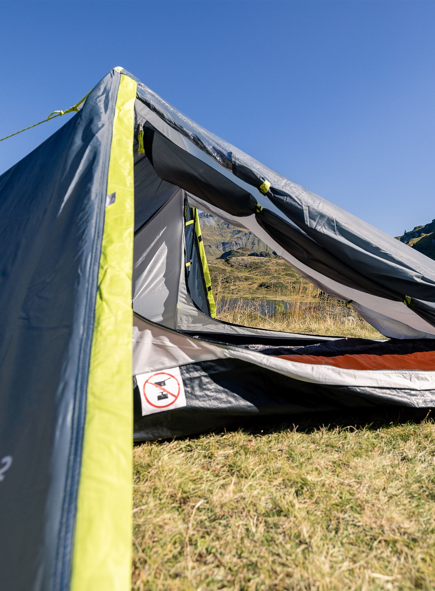 Šator za 2 osobe Coleman Bedrock 2 - grey