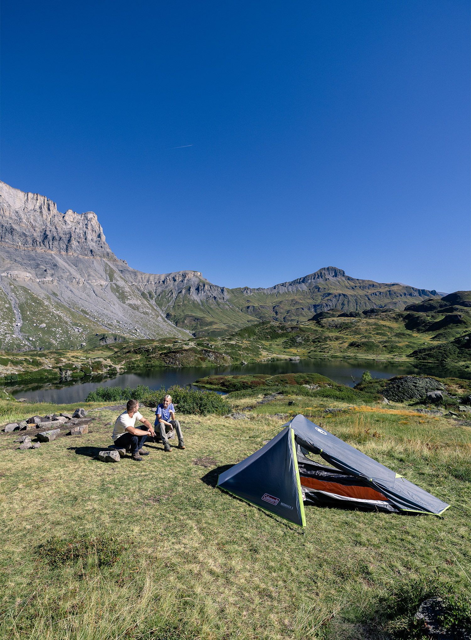 Šator za 2 osobe Coleman Bedrock 2 - grey
