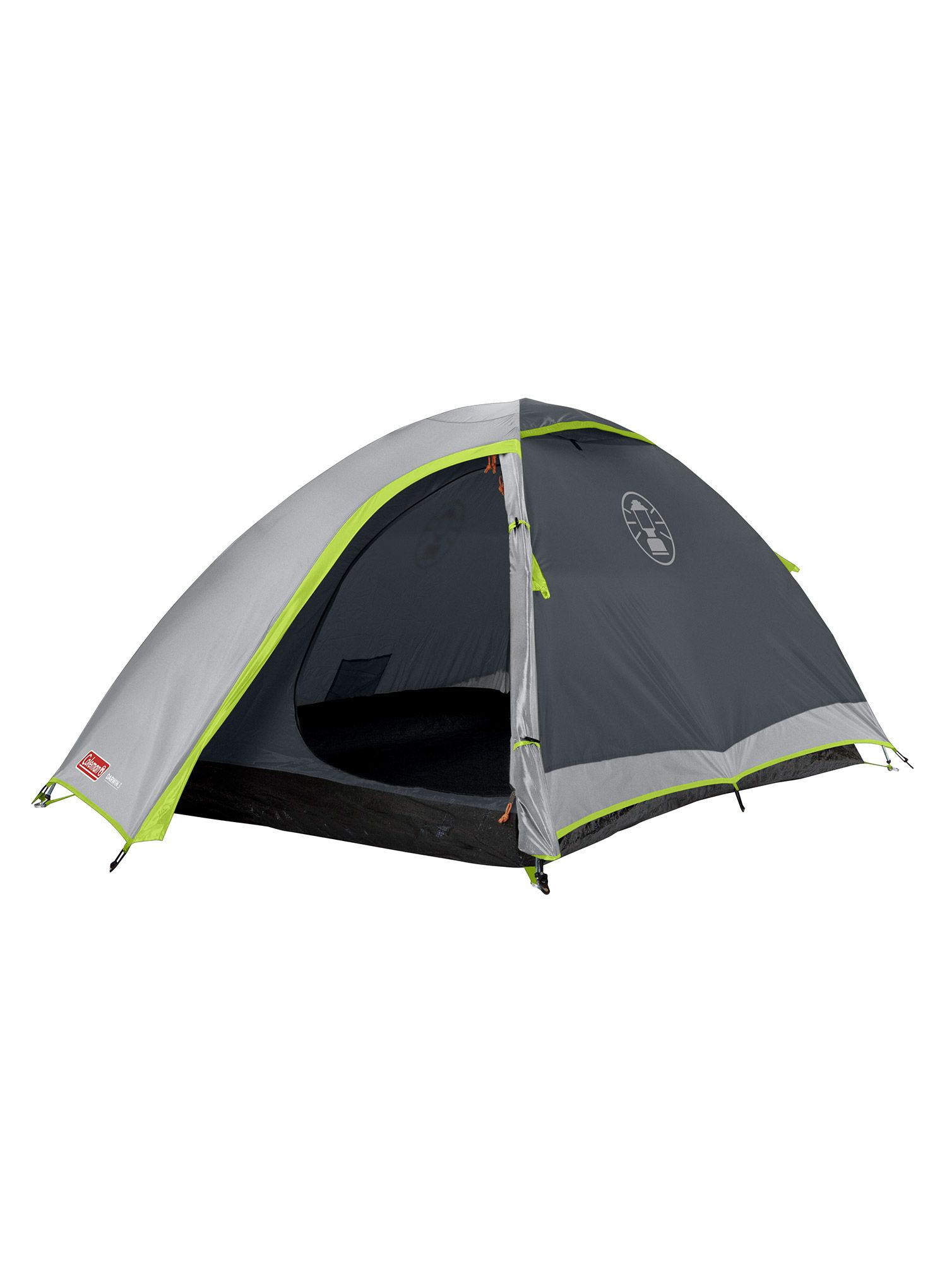 Šator za 3 osobe Coleman Darwin 2+ - grey/green