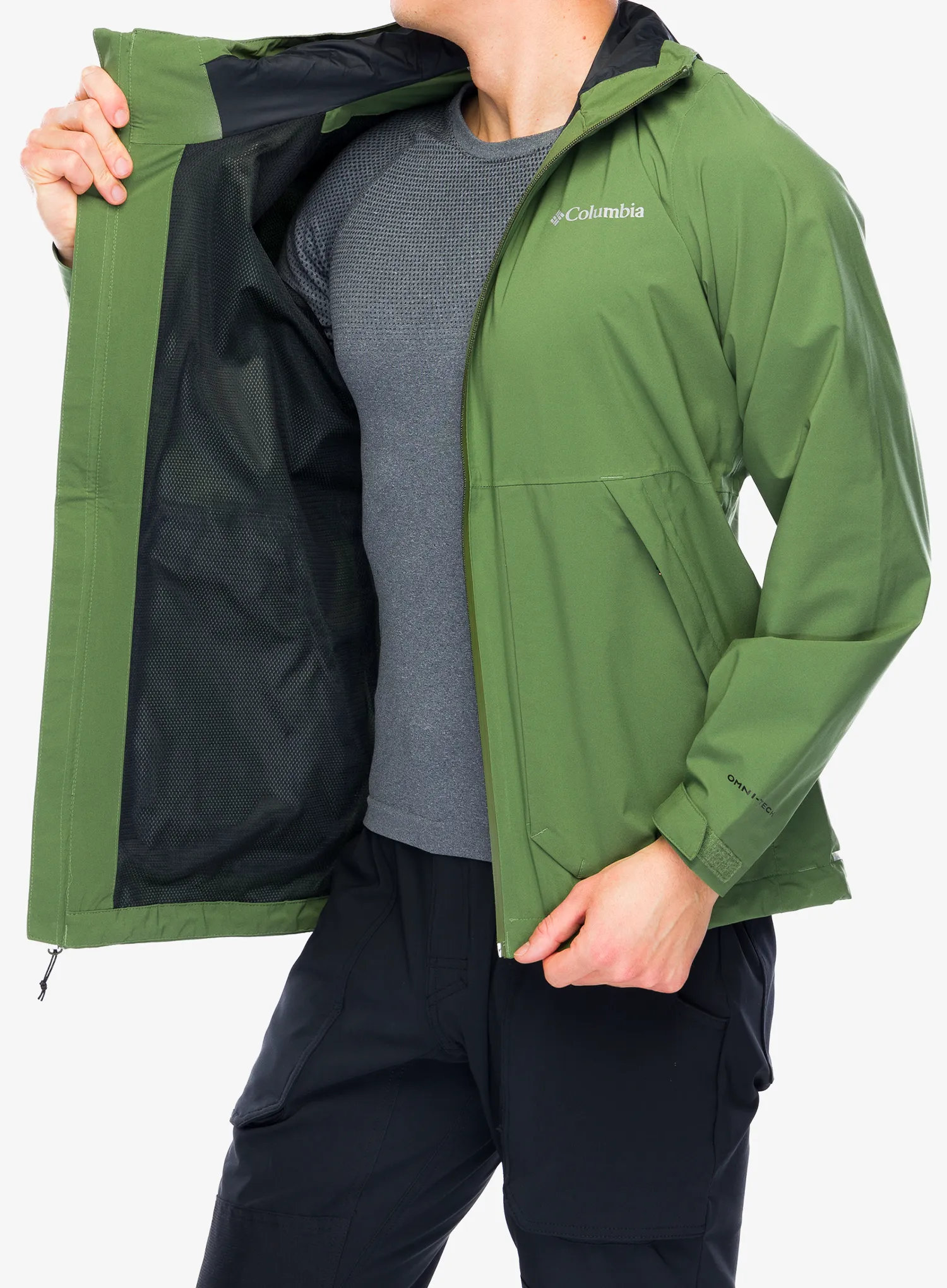 Kišna jakna Columbia Altbound Jacket - canteen