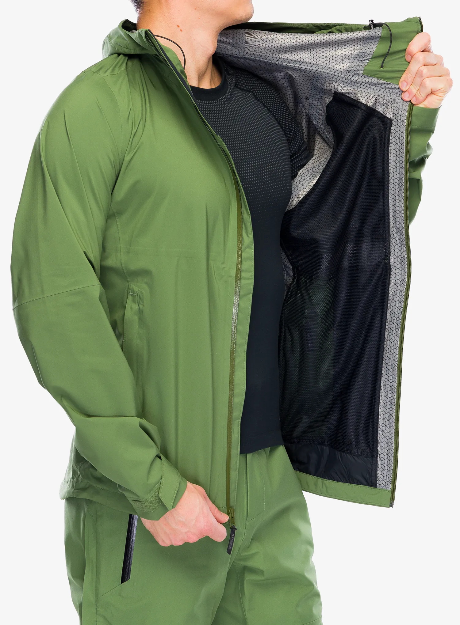 Kišna jakna Columbia Ampli-Dry II Shell - canteen