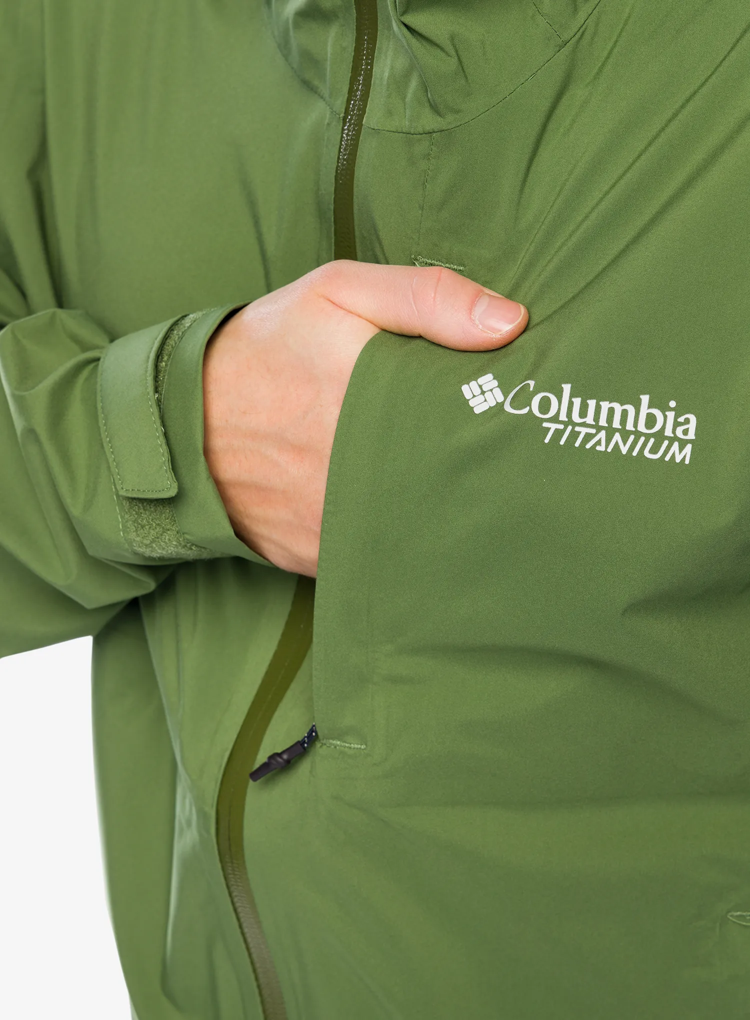 Kišna jakna Columbia Ampli-Dry II Shell - canteen