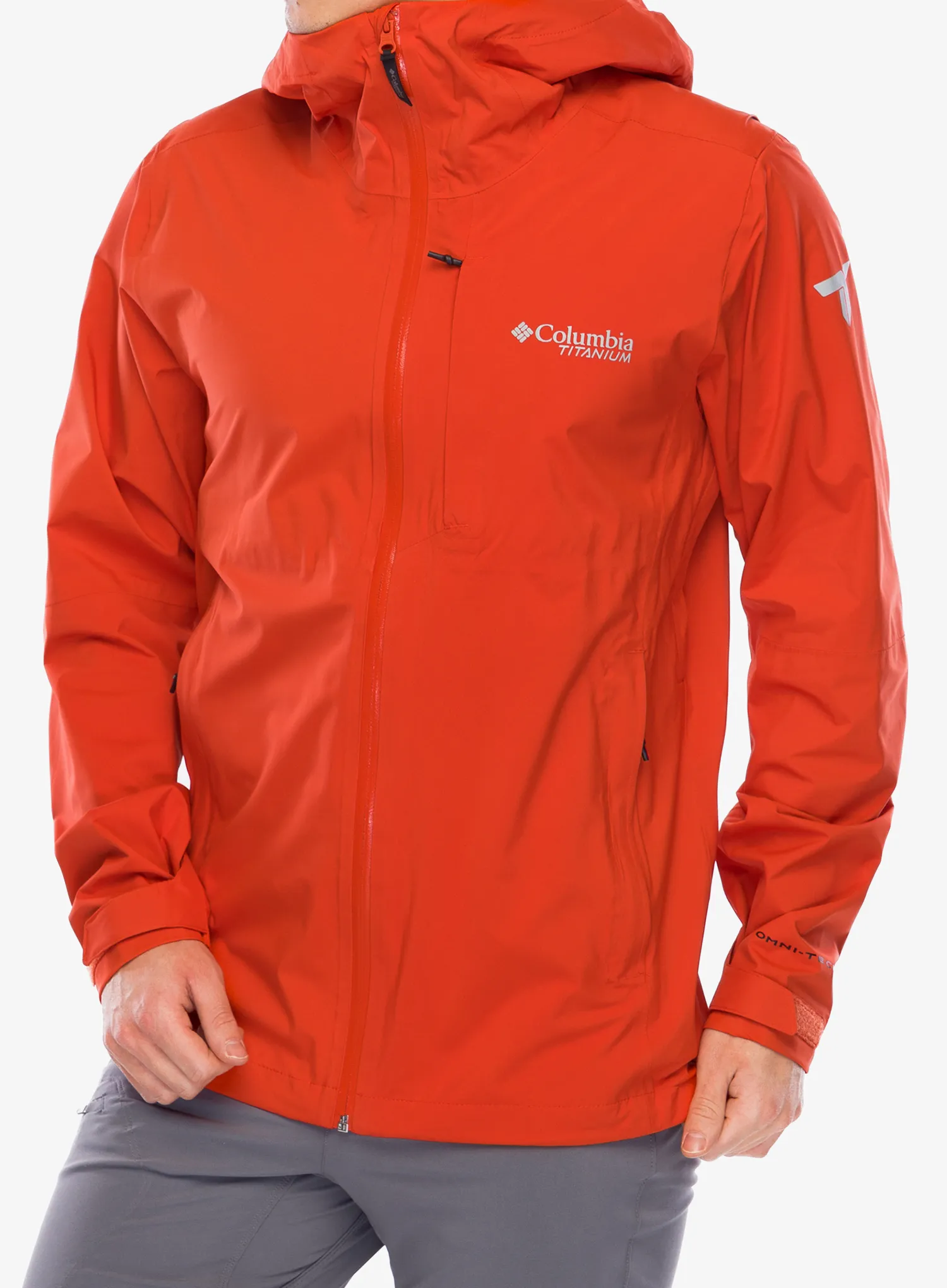 Kišna jakna Columbia Ampli-Dry II Shell - spicy