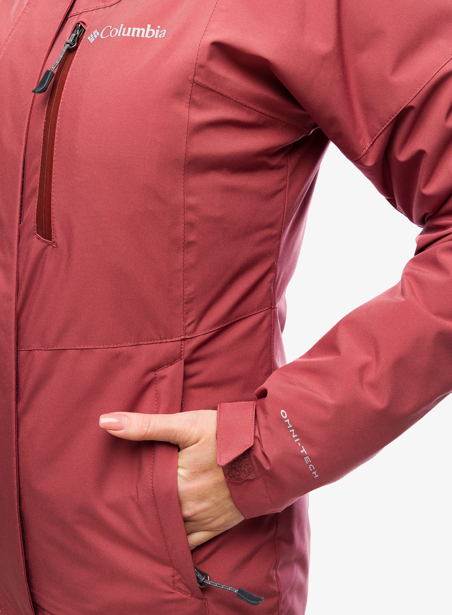 Ženska skijaška jakna Columbia Ava Alpine Insulated Jacket - beetroot