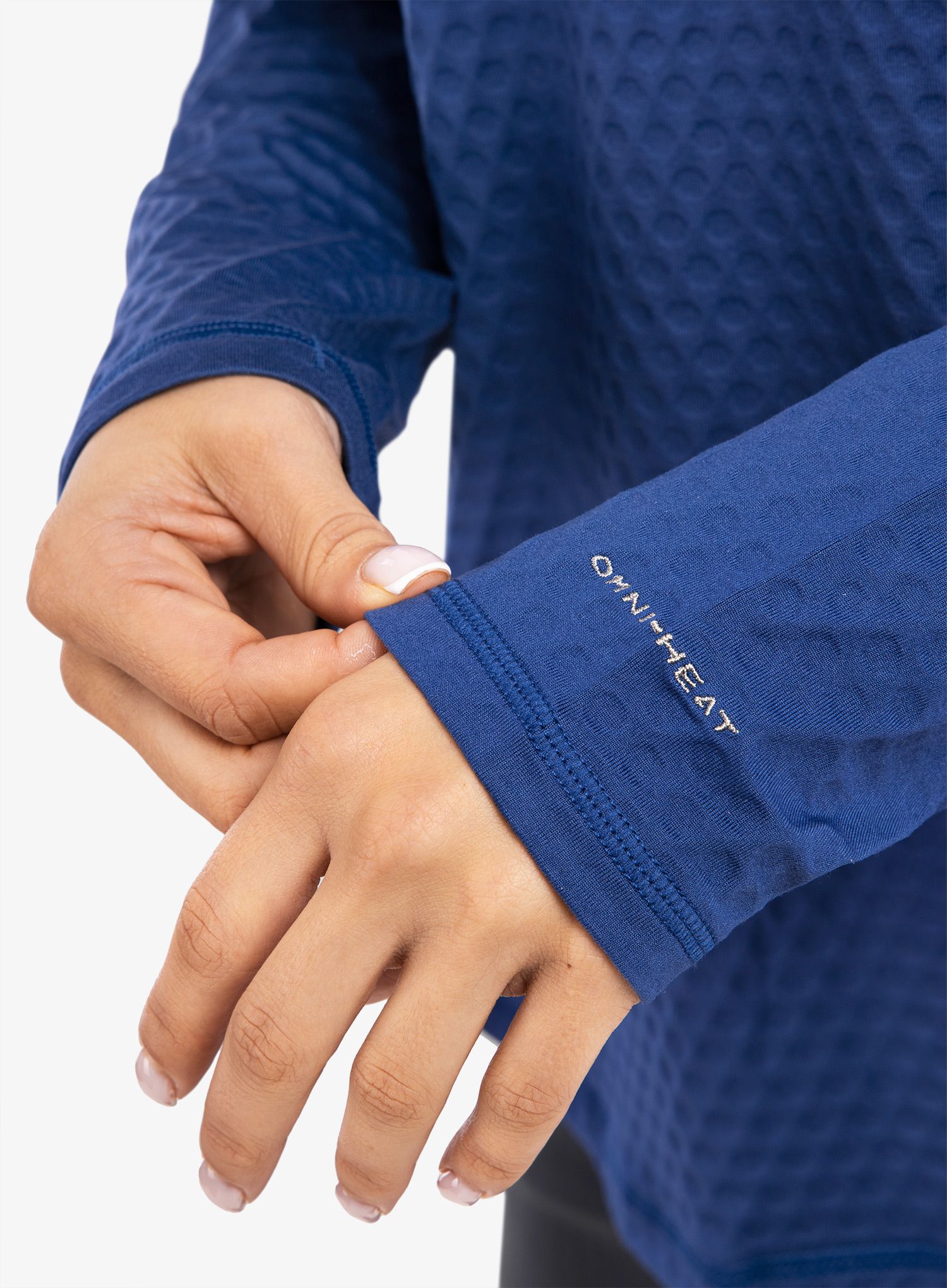 Ženska dukserica Columbia Bliss Ascent LS - dark sapphire