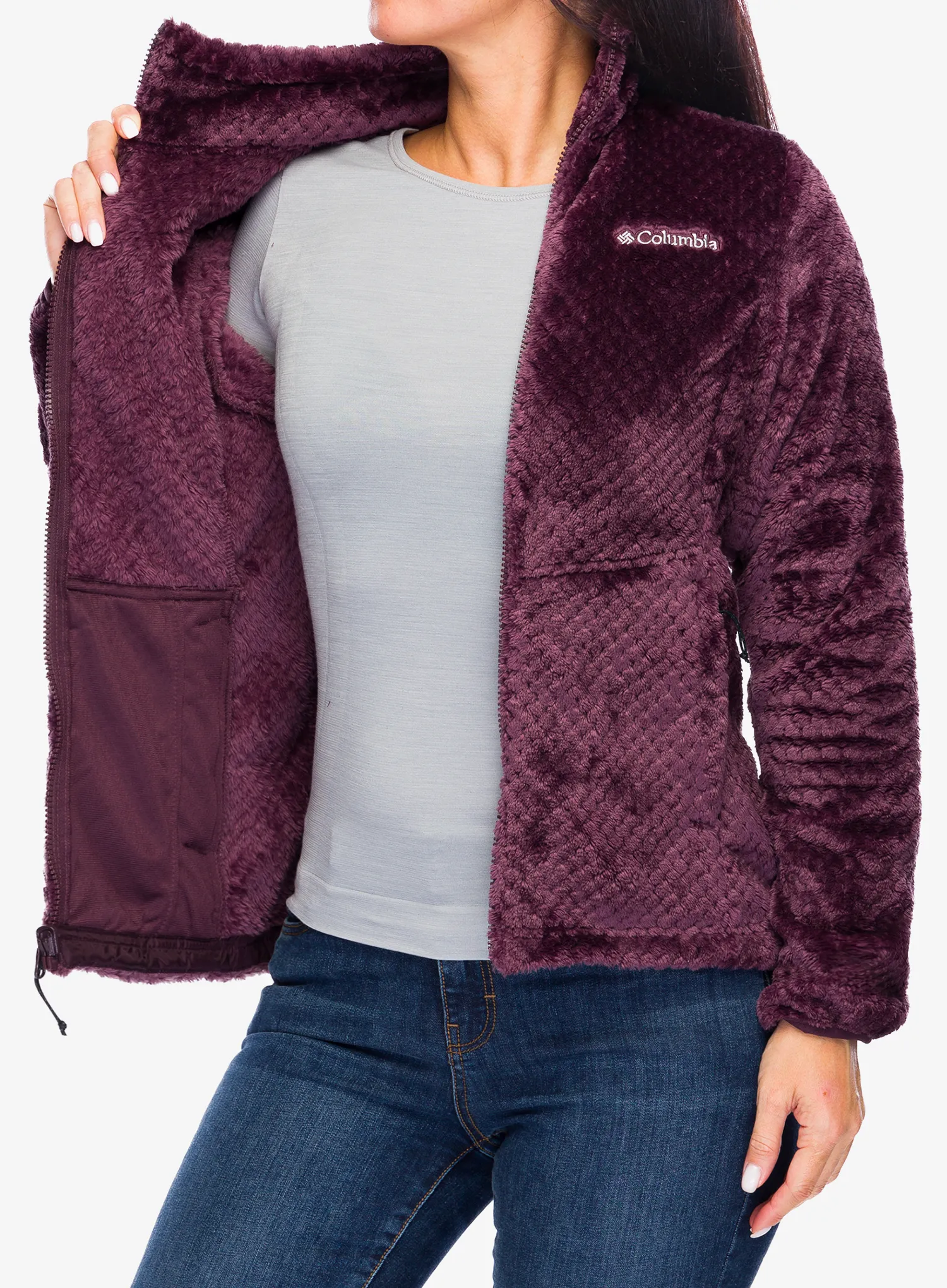 Ženska jakna 3u1 Columbia Bugaboo III Fleece Interchange Jacket - fig
