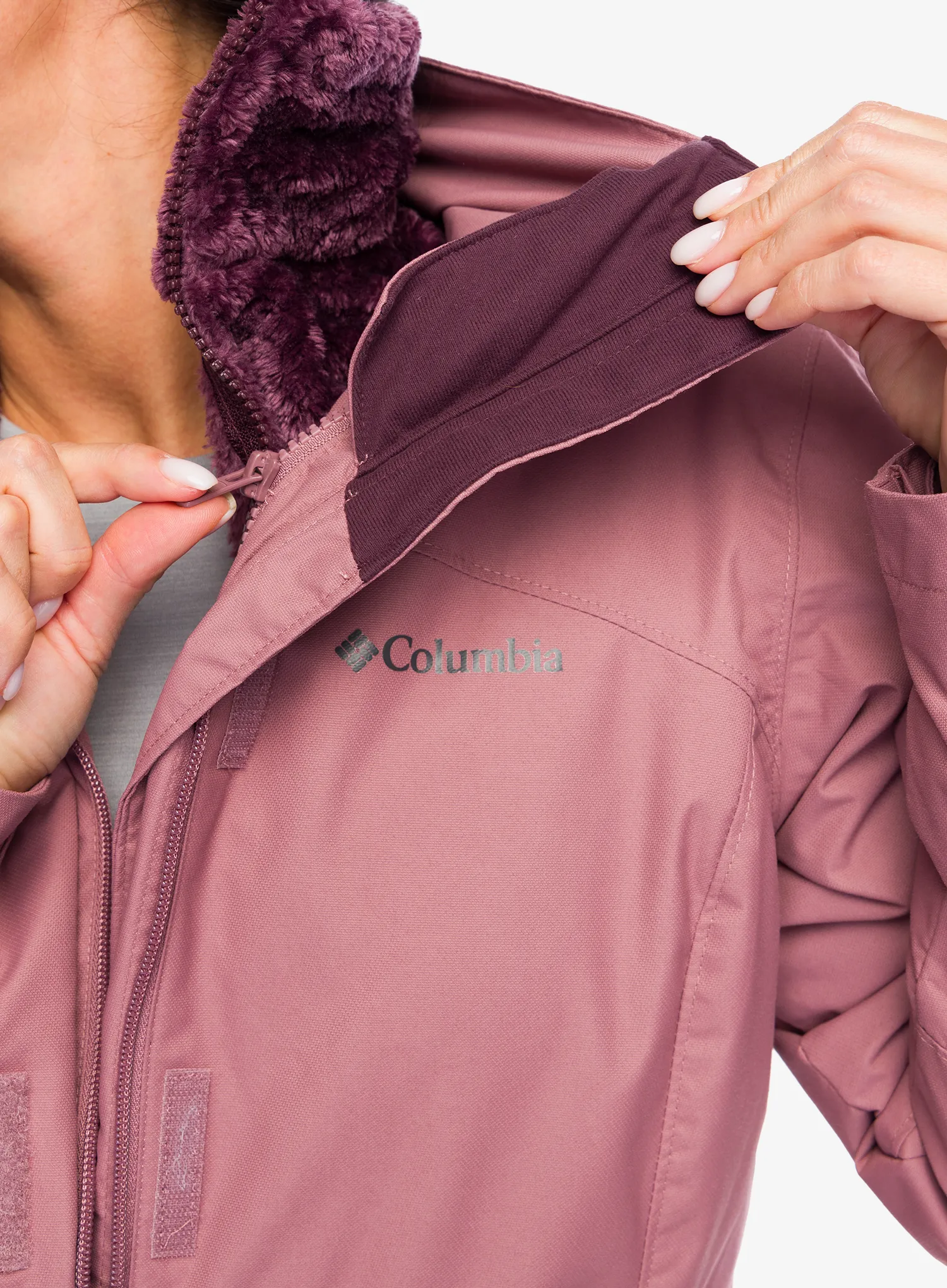 Ženska jakna 3u1 Columbia Bugaboo III Fleece Interchange Jacket - fig