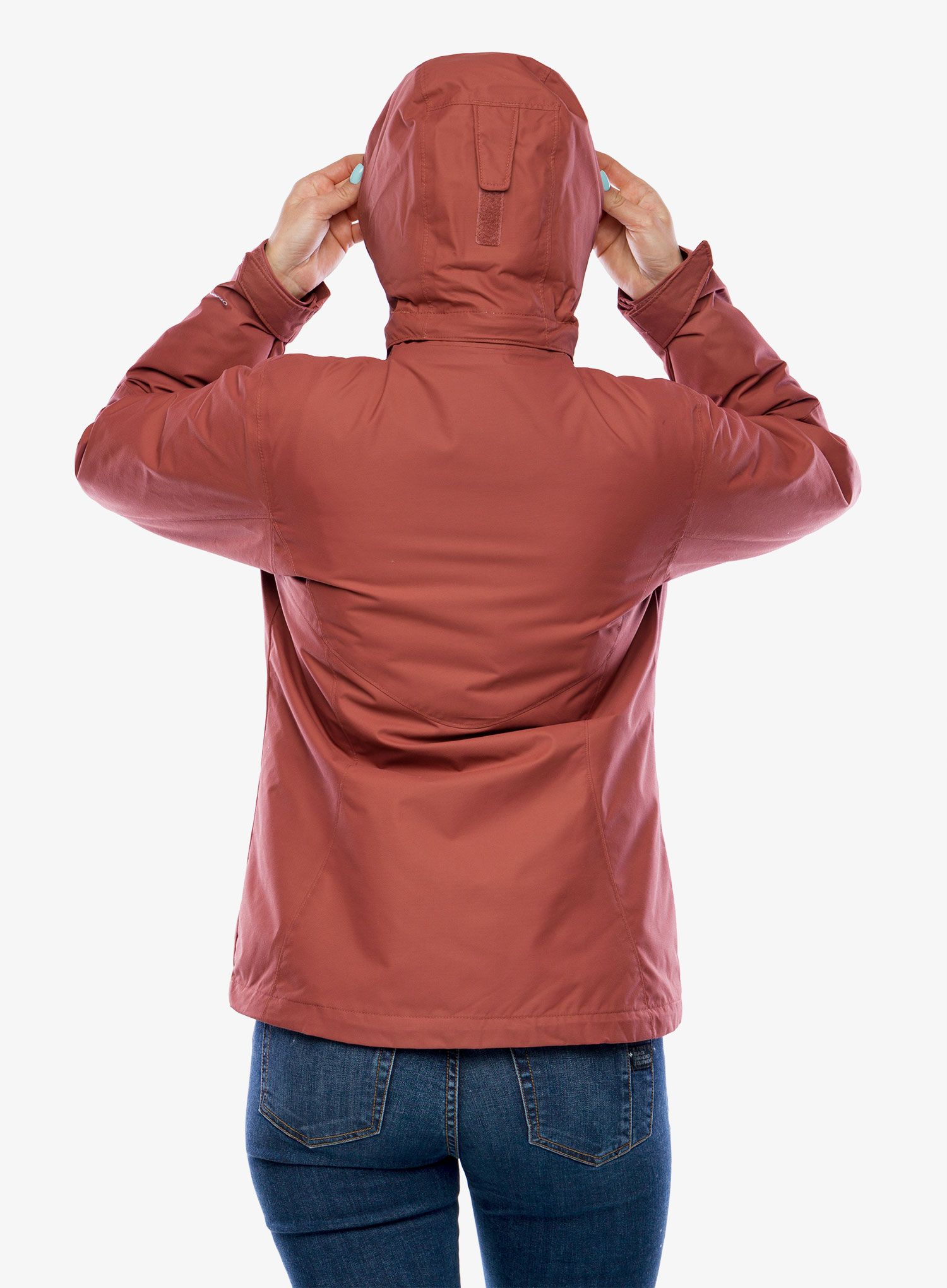 Ženska jakna 3u1 Columbia Bugaboo II Fleece Interchange Jacket - beetroot/dusty pink