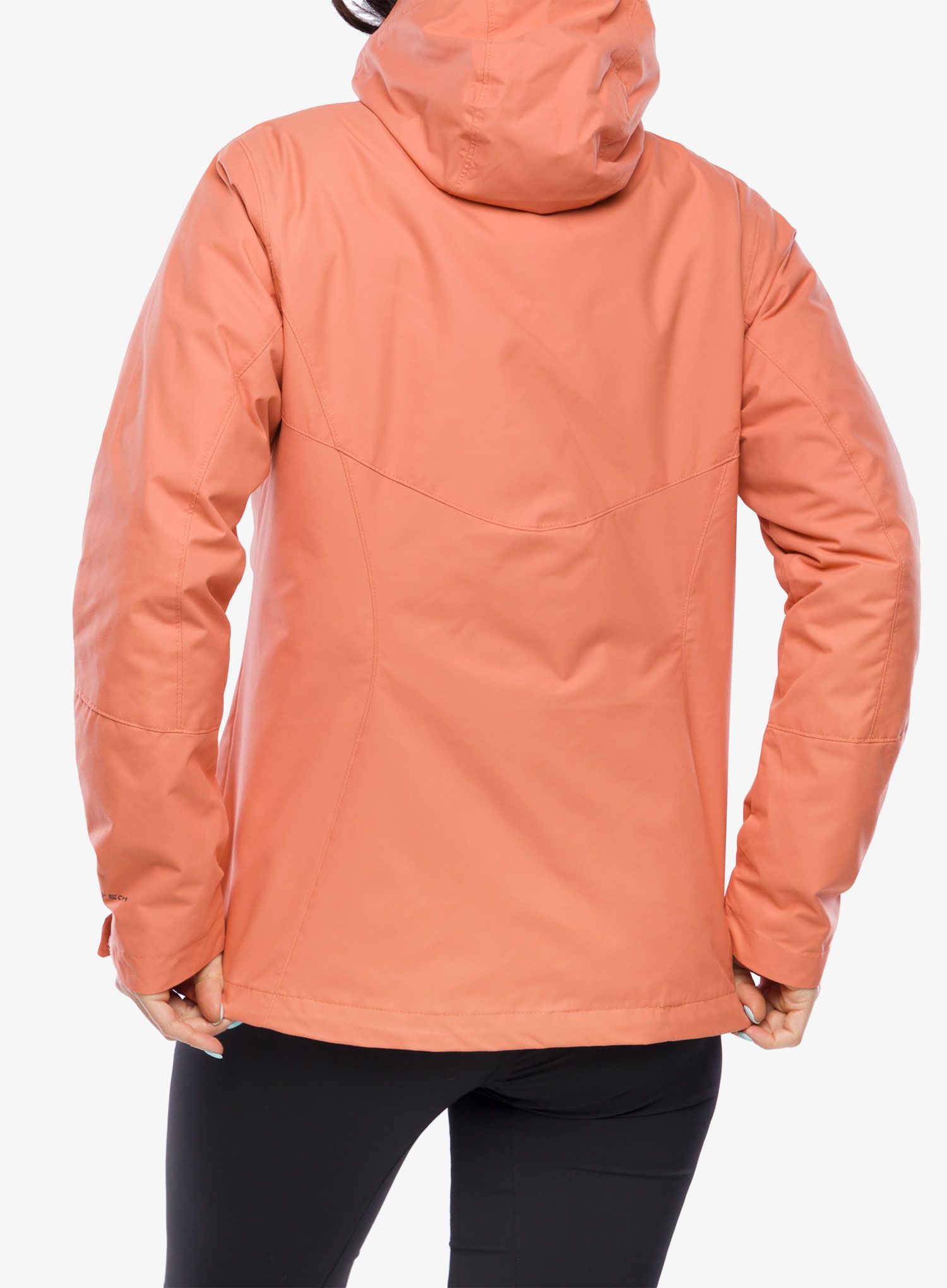 Ženska jakna 3u1 Columbia Bugaboo II Fleece Interchange Jacket - faded peach/beetroot lining
