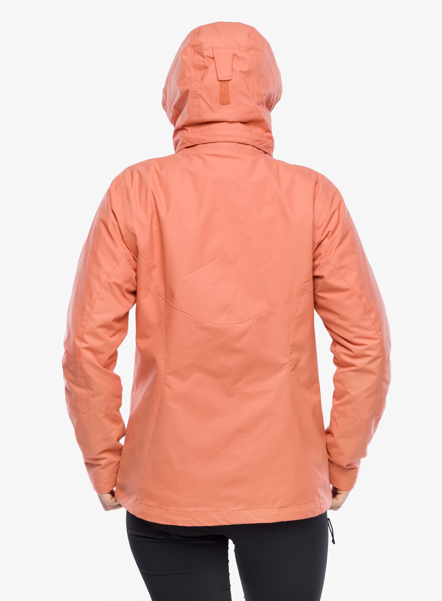 Ženska jakna 3u1 Columbia Bugaboo II Fleece Interchange Jacket - faded peach/beetroot lining