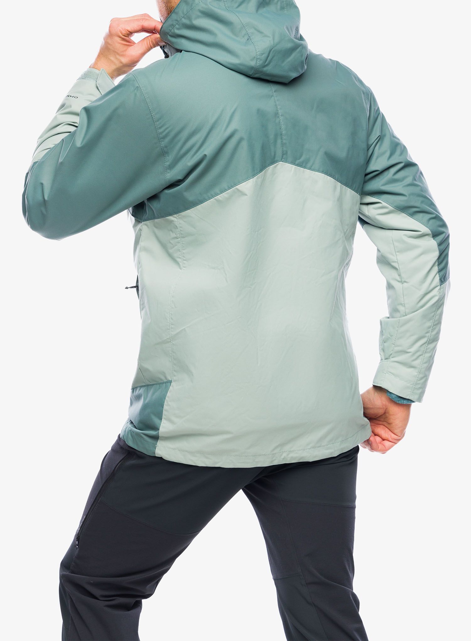 Jakna 3u1 Columbia Bugaboo II Fleece Interchange Jacket - niagara/metal night wave htr