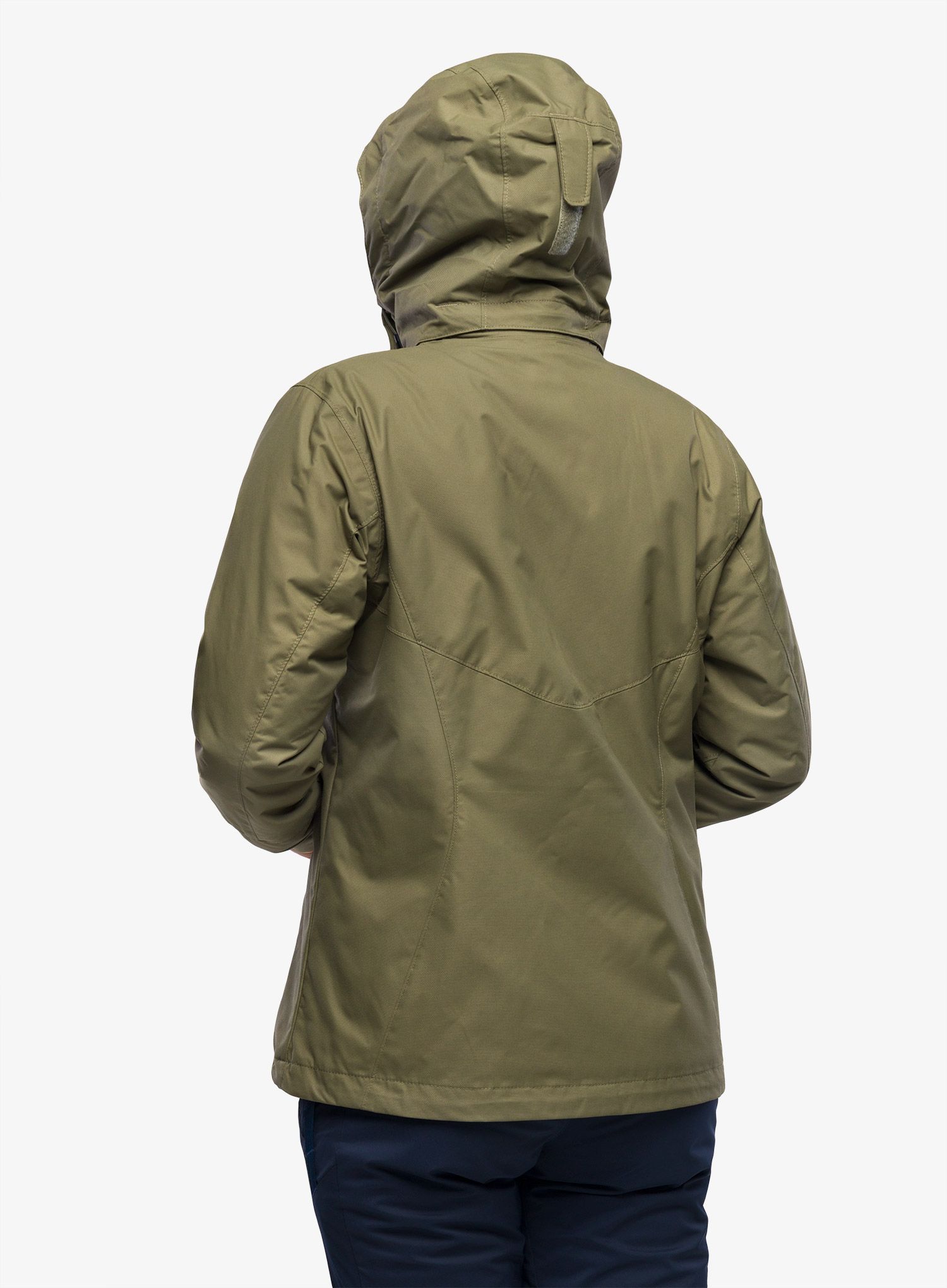 Ženska jakna 3u1 Columbia Bugaboo II Fleece Interchange Jacket - stone green