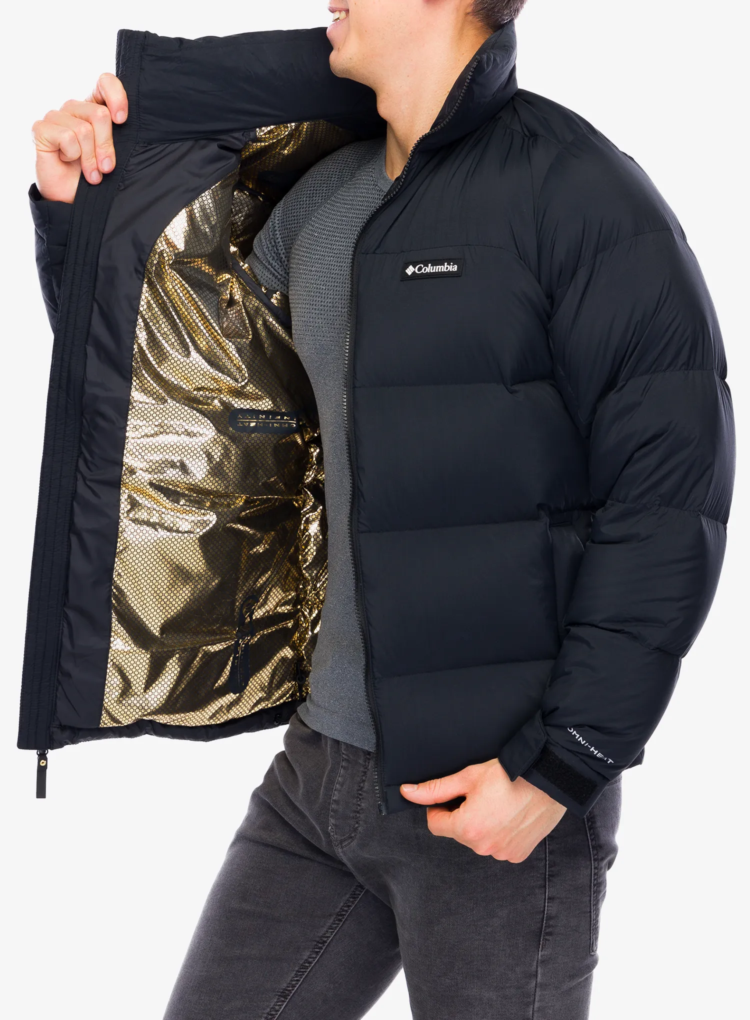 Pernata jakna Columbia Bulo Point III Down Jacket - black