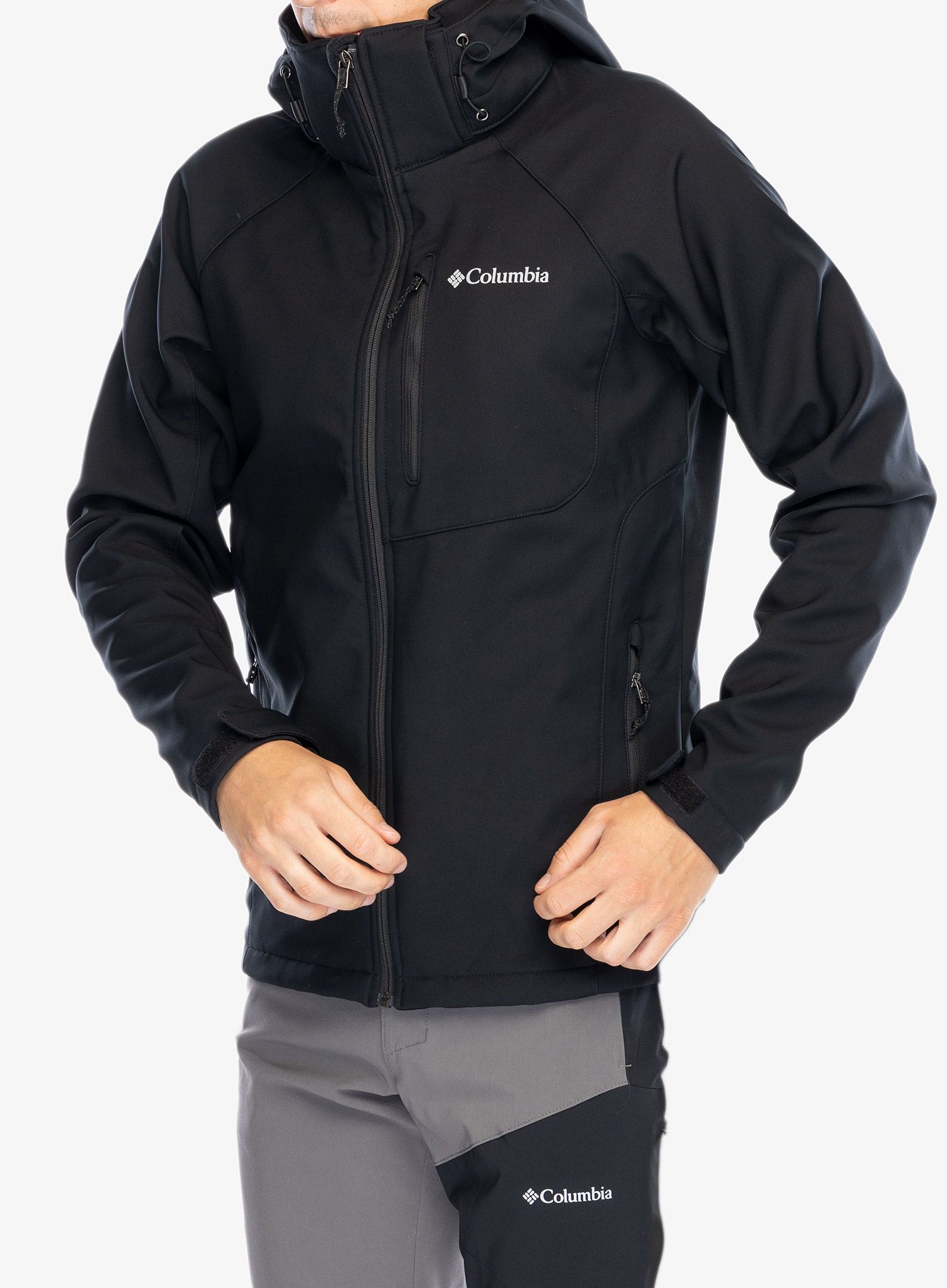 Softshell jakna Columbia Cascade Ridge III Softshell - black
