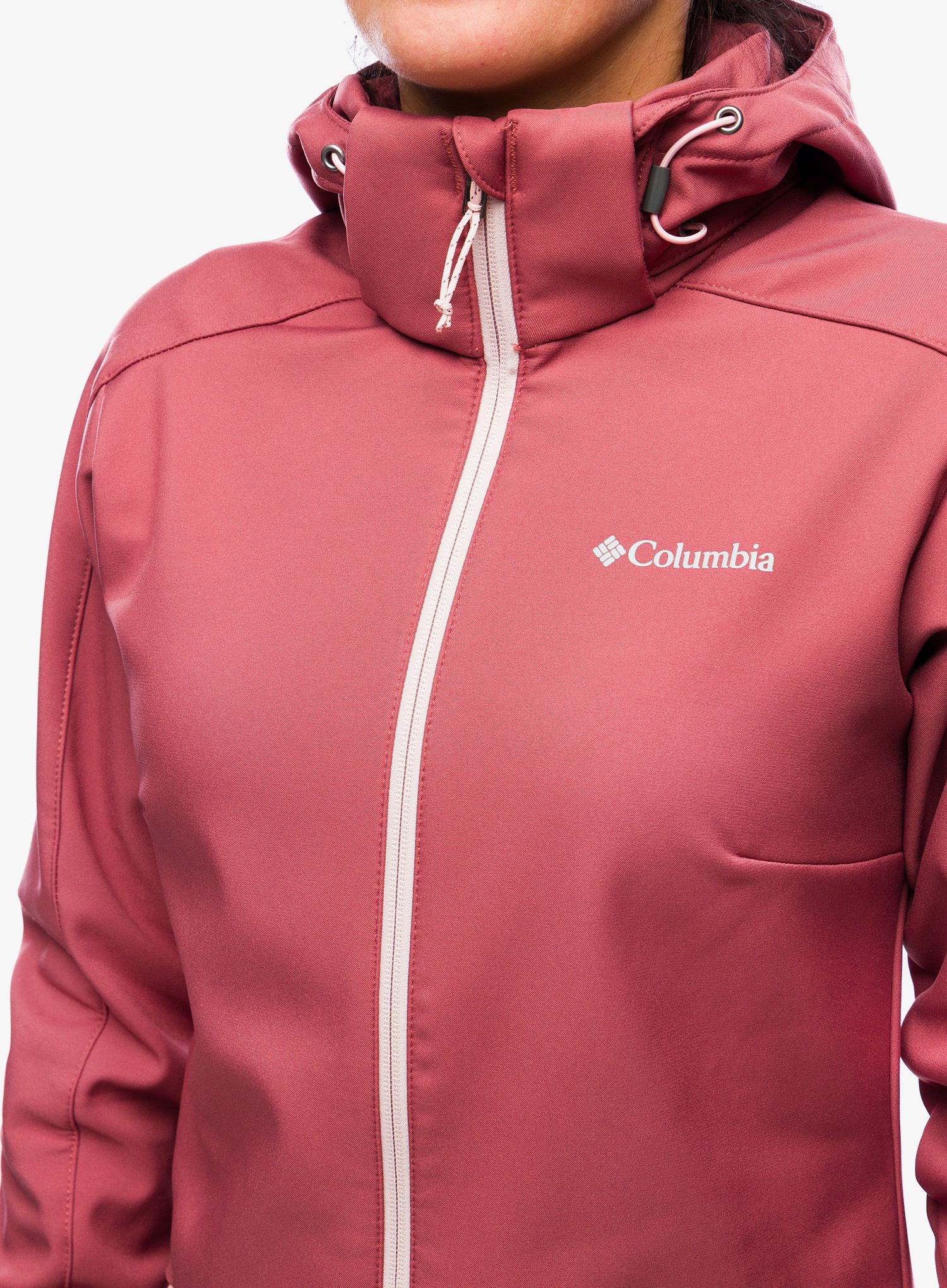 Ženska softshell jakna Columbia Cascade Ridge Jacket - beetroot/dusty pink