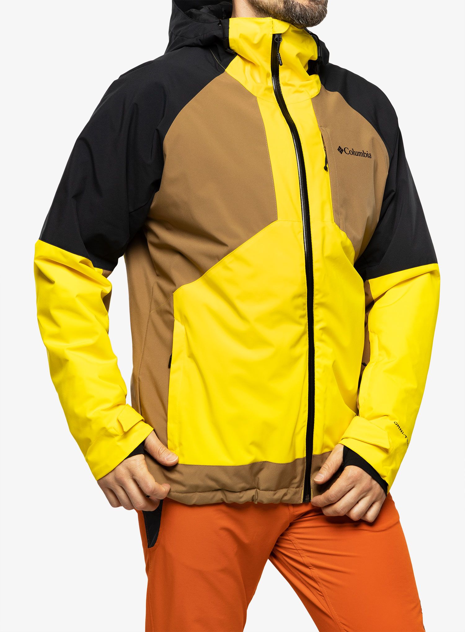 Skijaška jakna Columbia Centerport II Jacket - laser lemon/delta/black