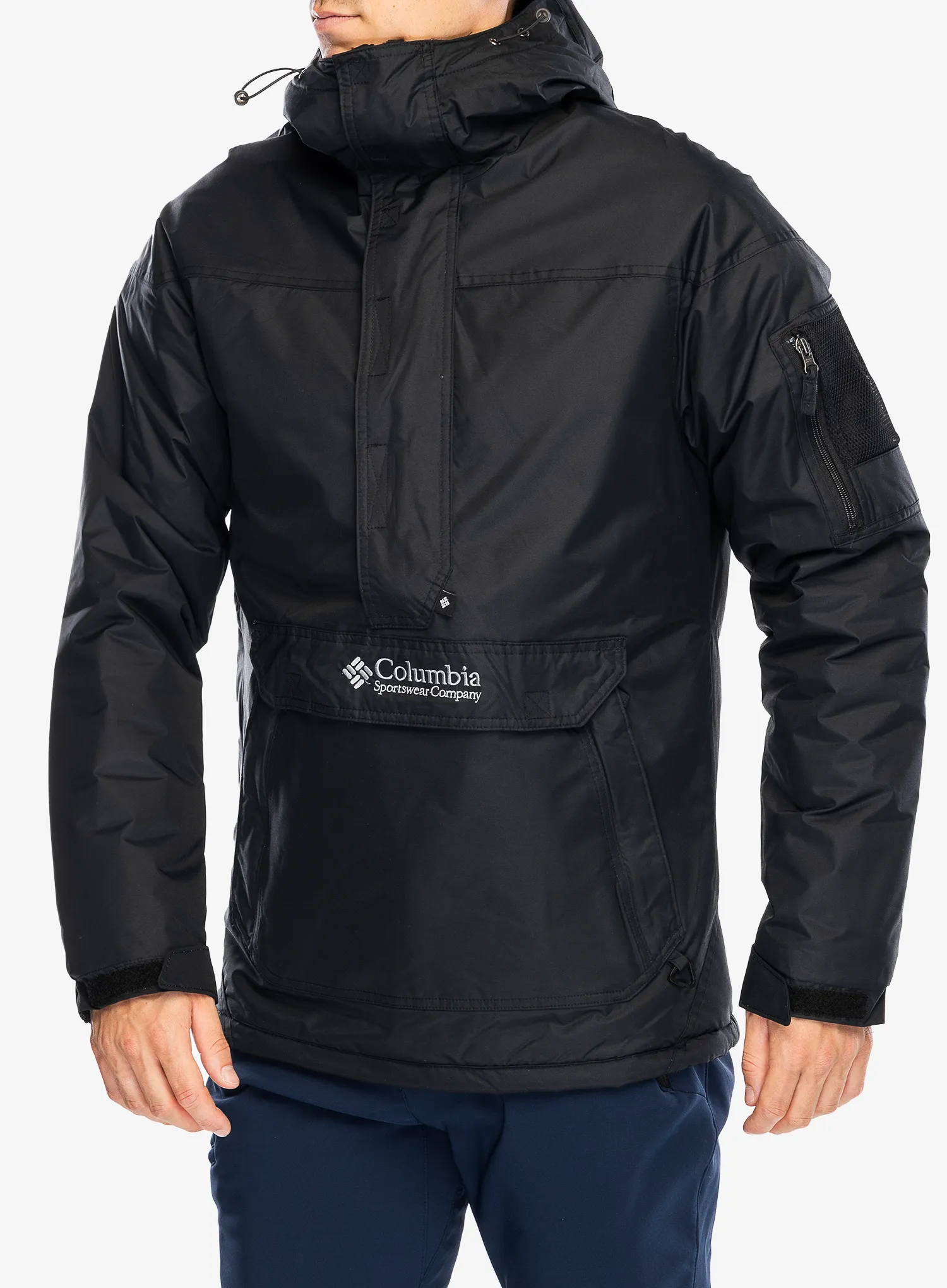 Jakna s postavom Columbia Challenger II Insulated Pullover - black