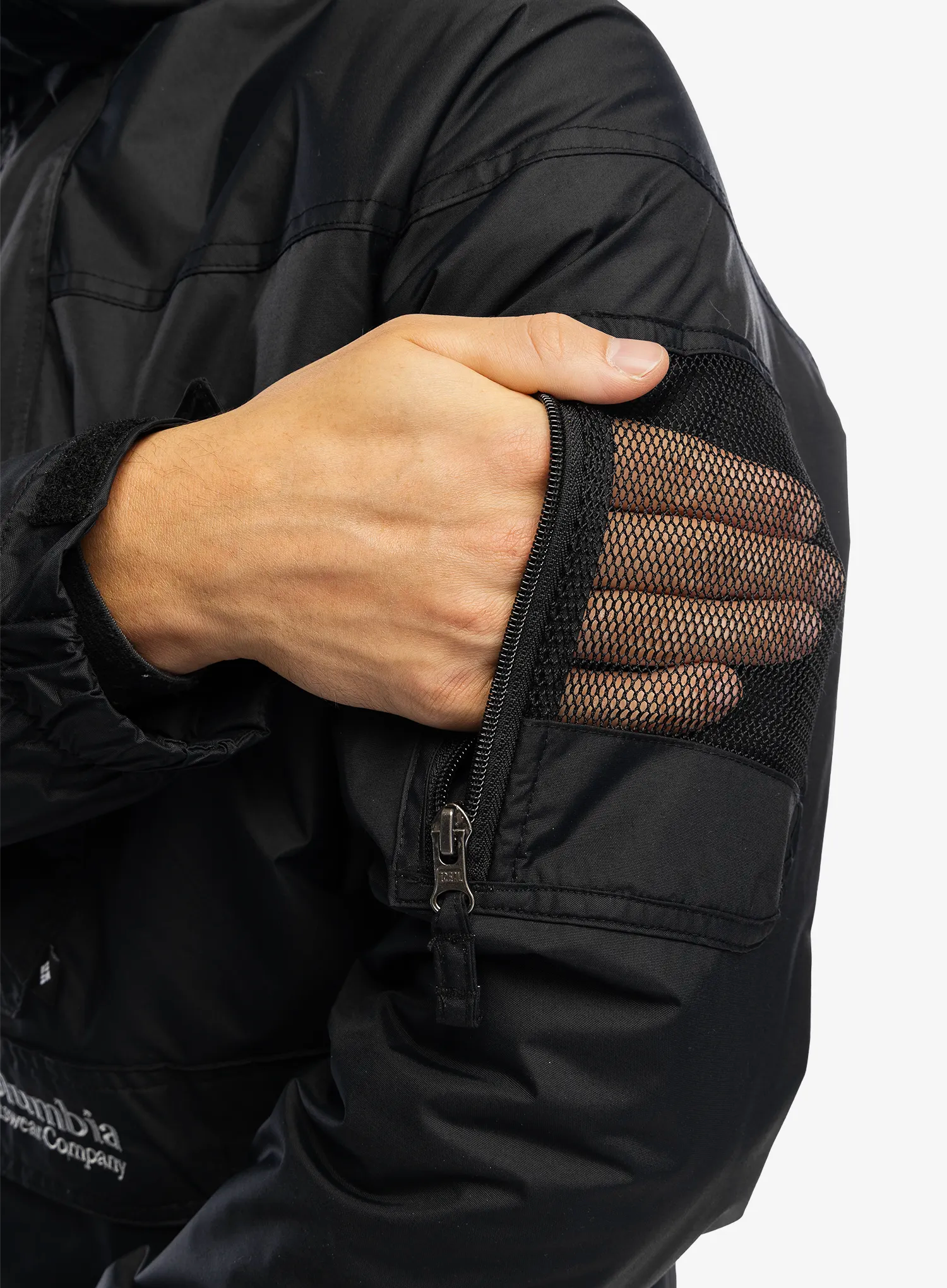 Jakna s postavom Columbia Challenger II Insulated Pullover - black