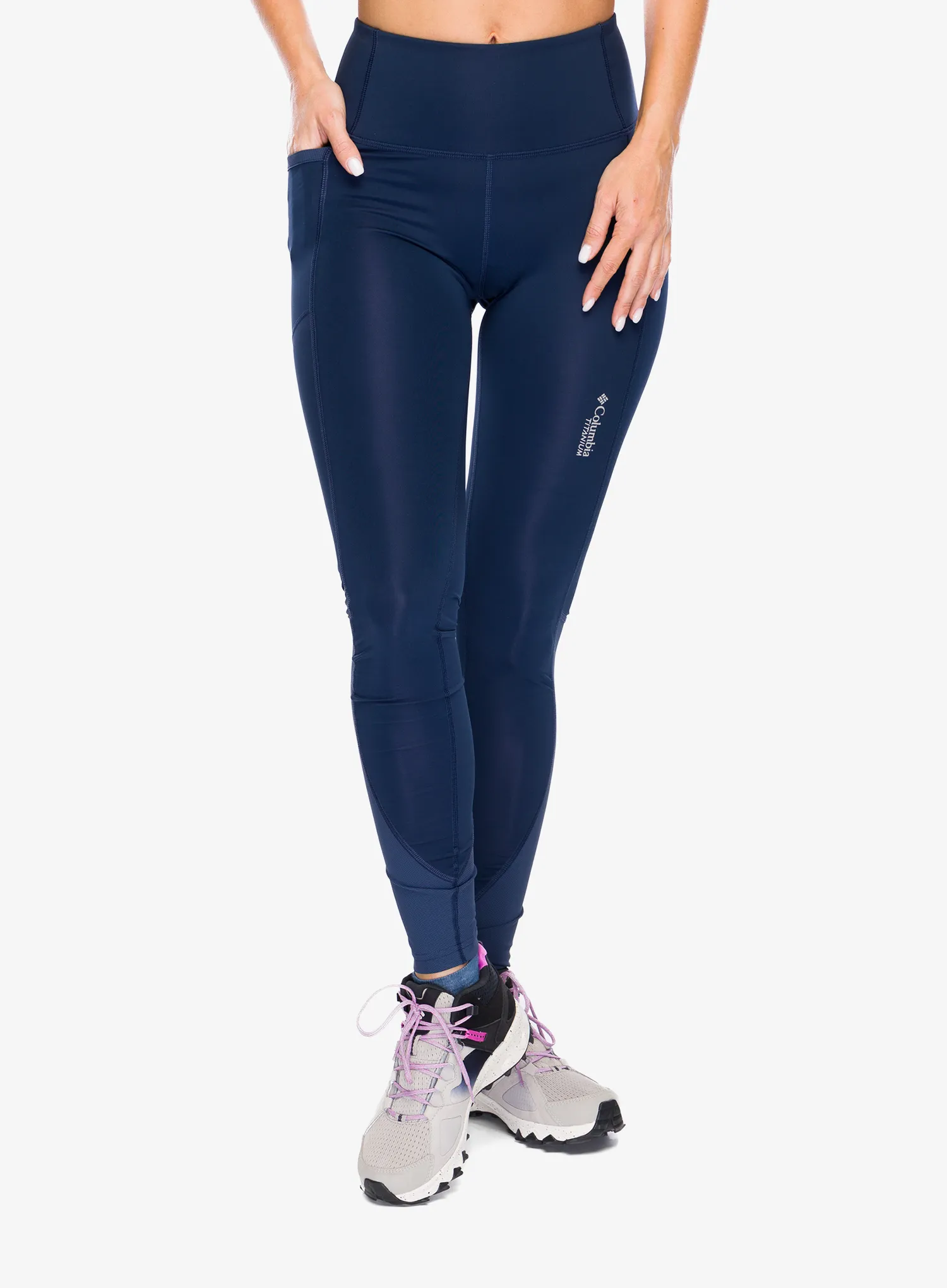 Ženske tajice Columbia Cirque River Legging II - collegiate navy