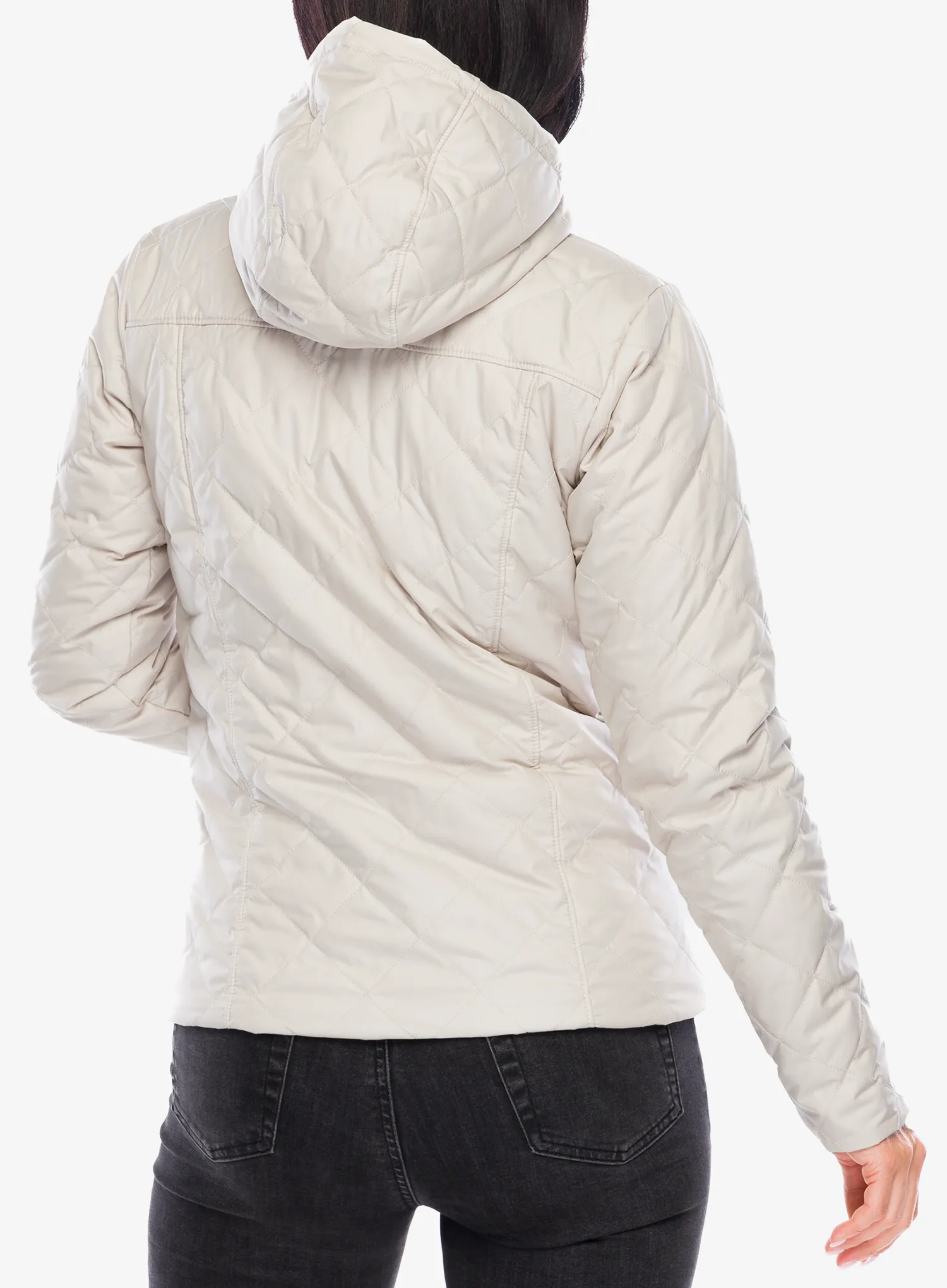 Jakna s postavom ženska Columbia Copper Crest II Hooded Jacket - dark stone