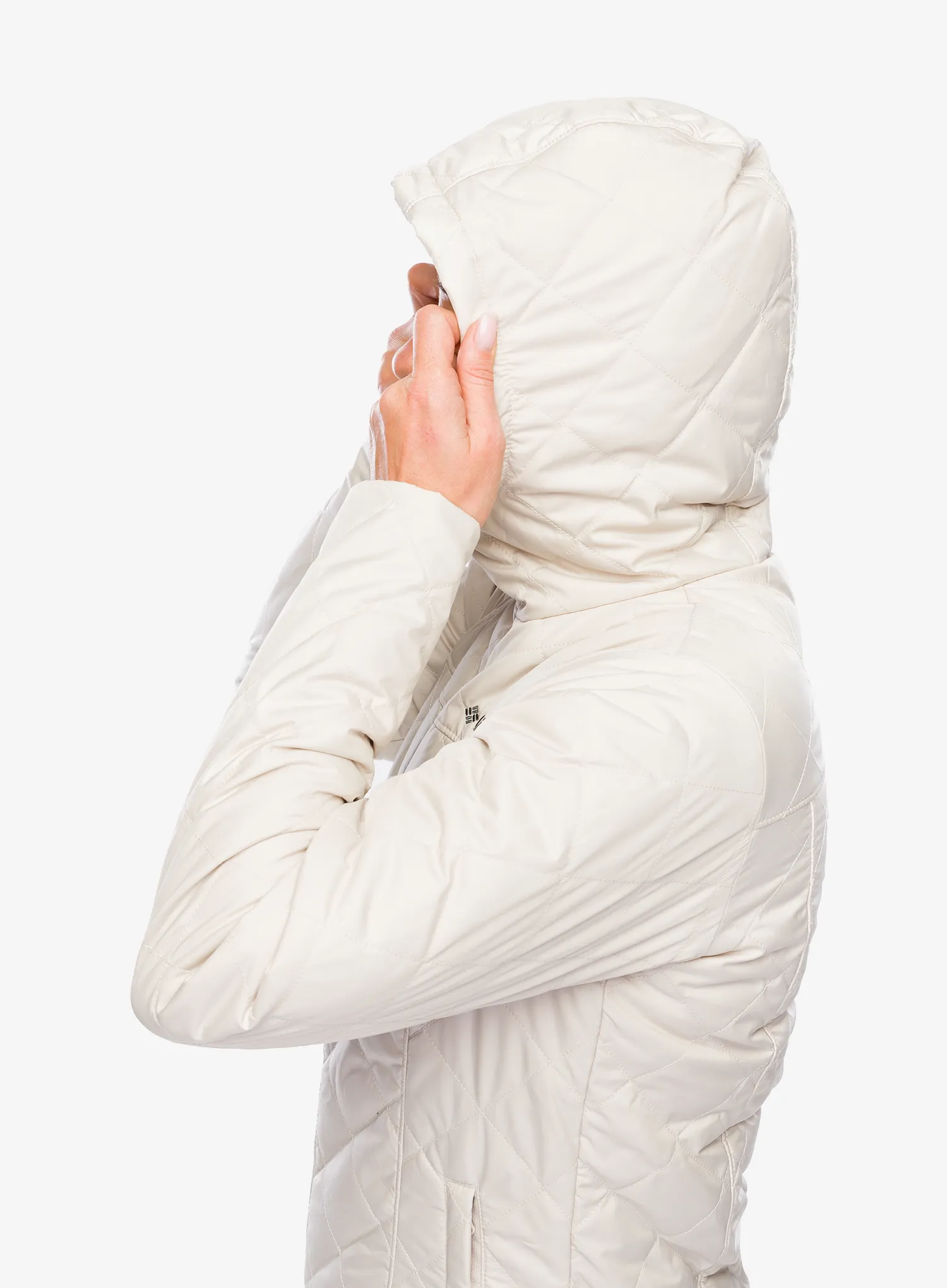 Jakna s postavom ženska Columbia Copper Crest II Hooded Jacket - dark stone