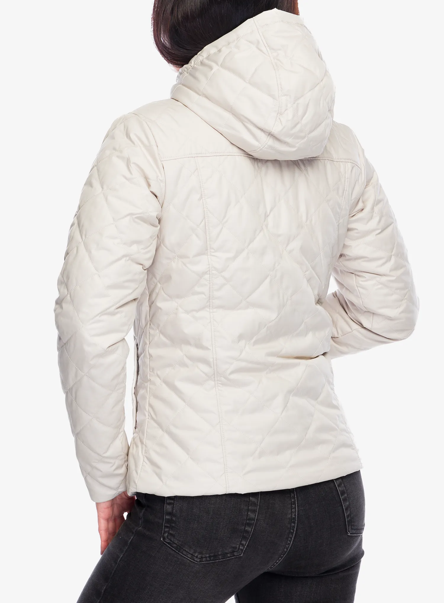 Jakna s postavom ženska Columbia Copper Crest II Hooded Jacket - dark stone