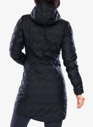 Ženski perjani kaput Columbia Delta Ridge II Long Down Jacket - black