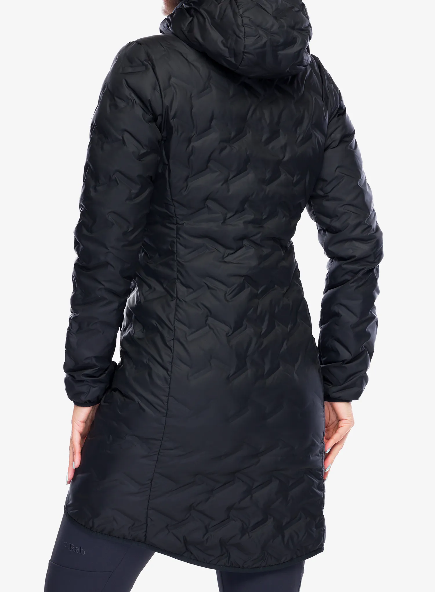 Ženski perjani kaput Columbia Delta Ridge II Long Down Jacket - black