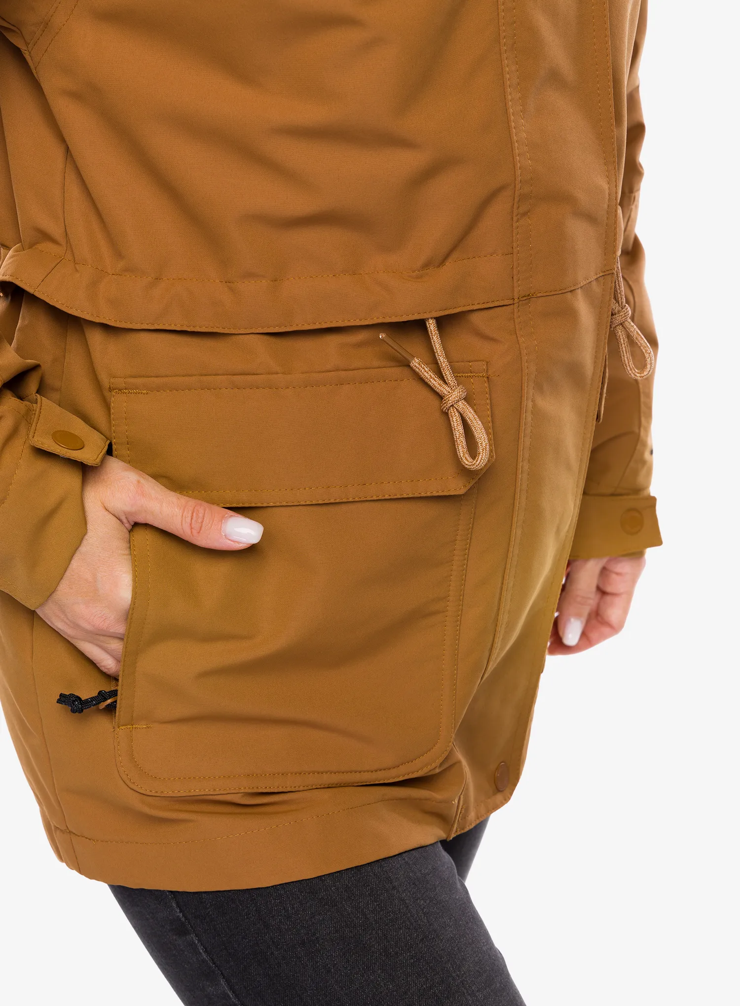 Ženska jakna 3u1 Columbia Drop Ridge II Interchange Jacket - camel brown