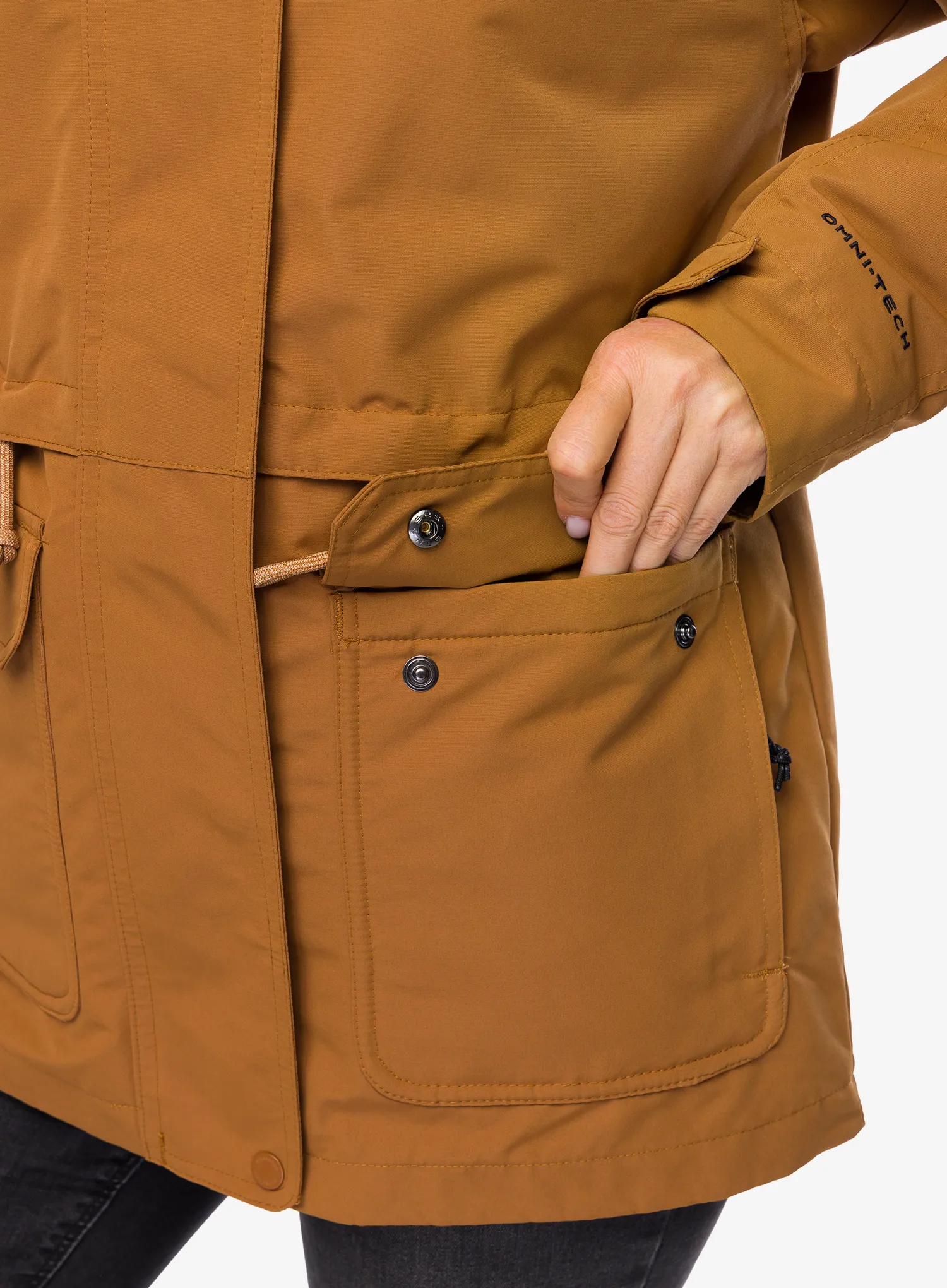 Ženska jakna 3u1 Columbia Drop Ridge II Interchange Jacket - camel brown