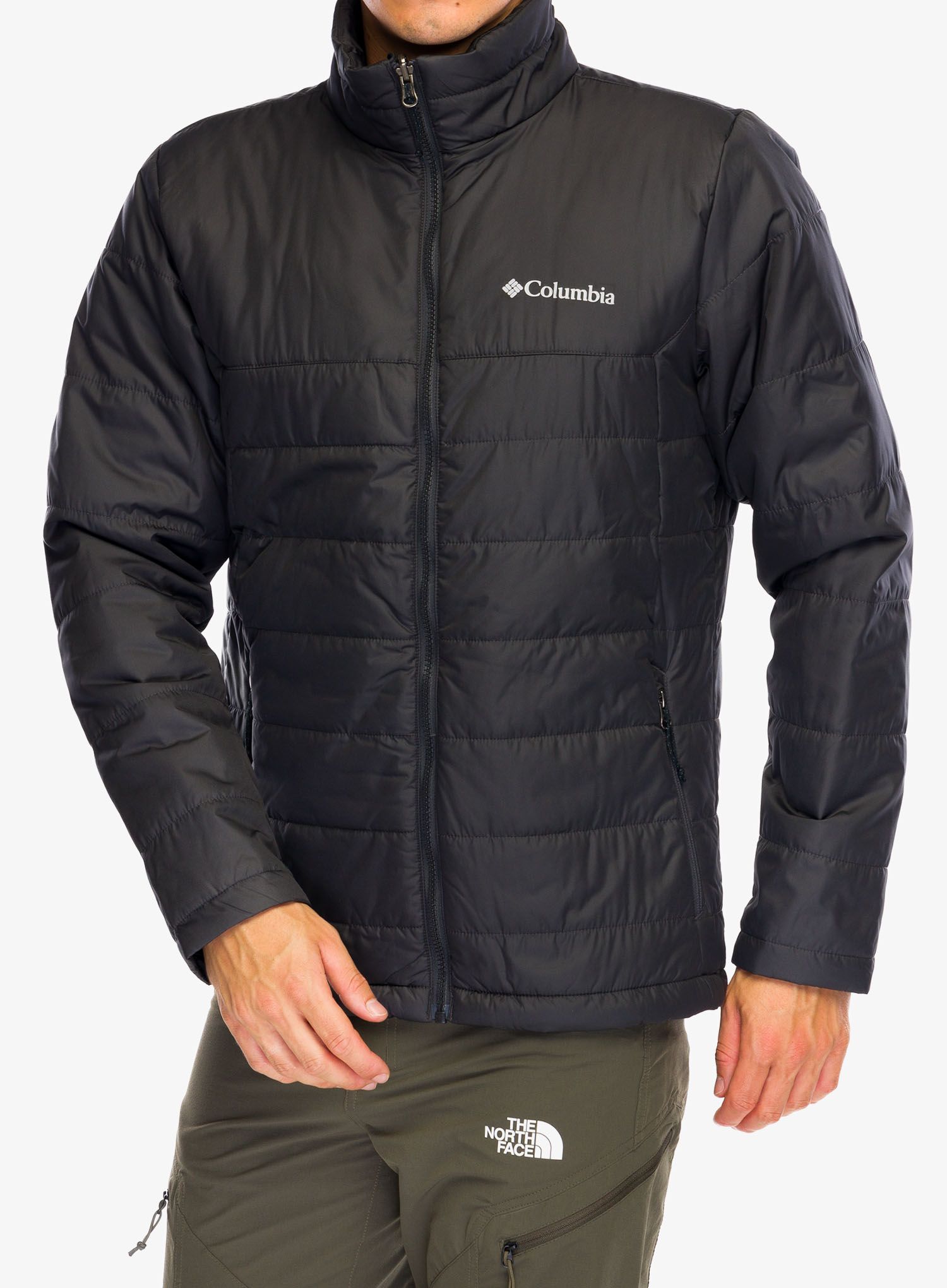 Jakna 3u1 Columbia Element Blocker III Interchange Jacket - stone green