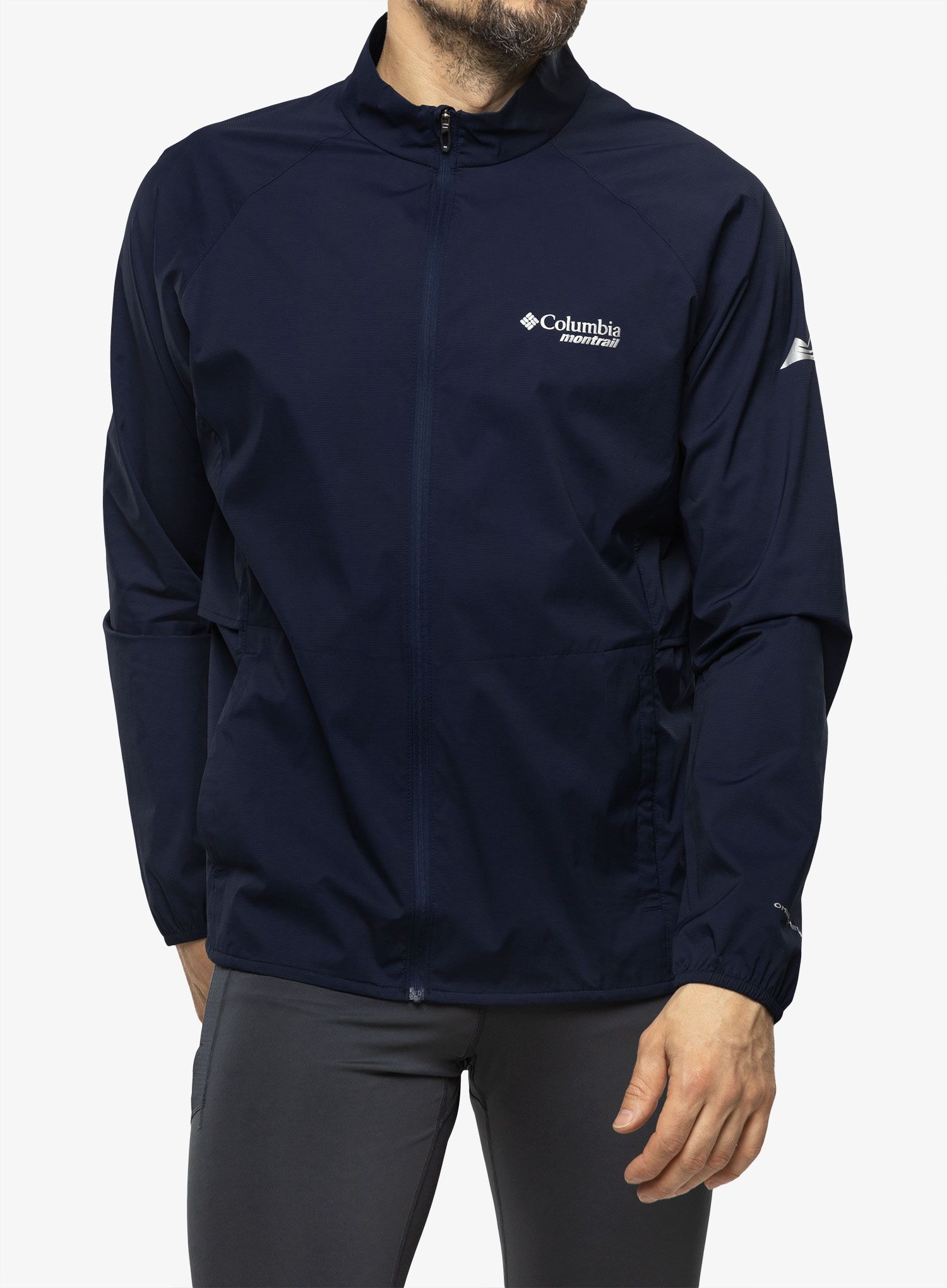 Jakna za trčanje Columbia Endless Trail Wind Shell - collegiate navy