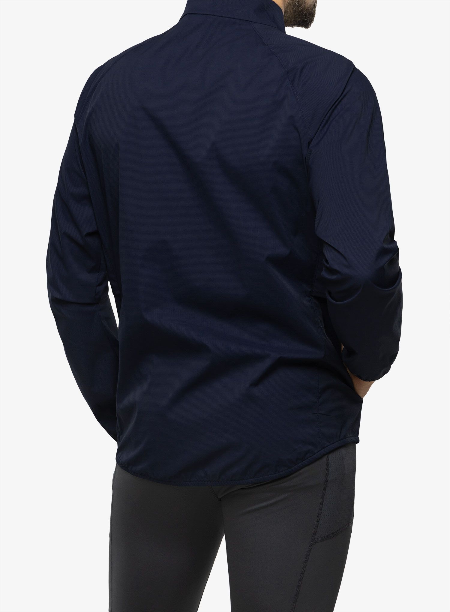 Jakna za trčanje Columbia Endless Trail Wind Shell - collegiate navy