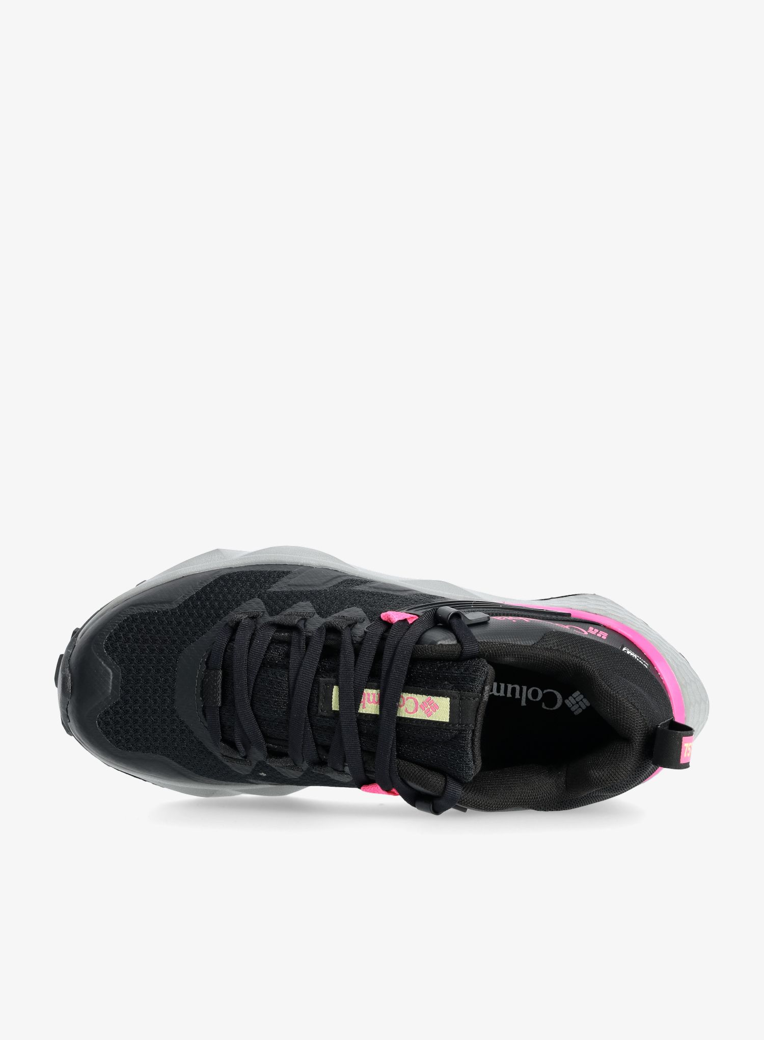 Ženske planinarske cipele Columbia Facet 75 Outdry - black/wild geranium