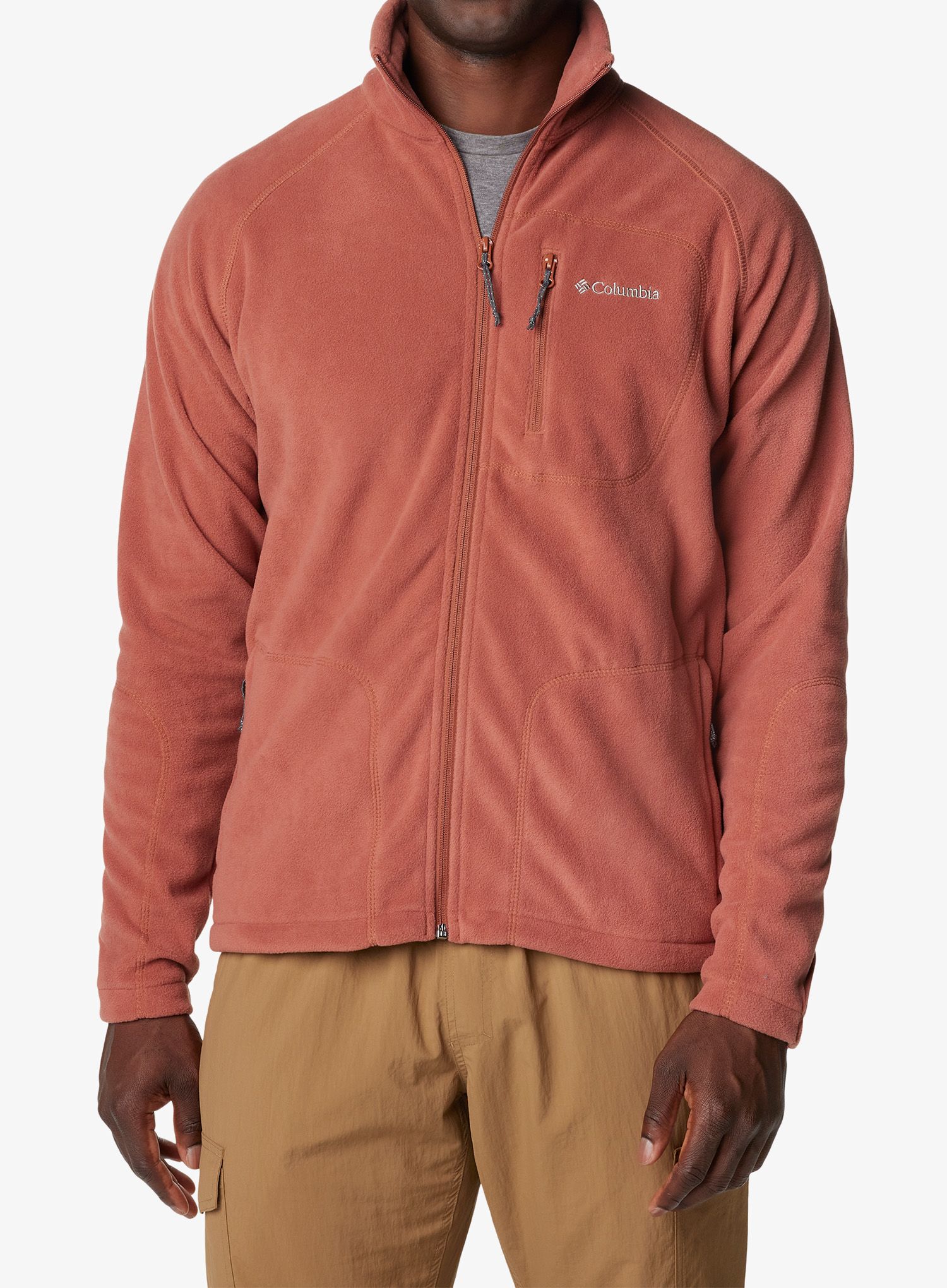 Jakna od flisa Columbia Fast Trek II Full Zip Fleece - auburn