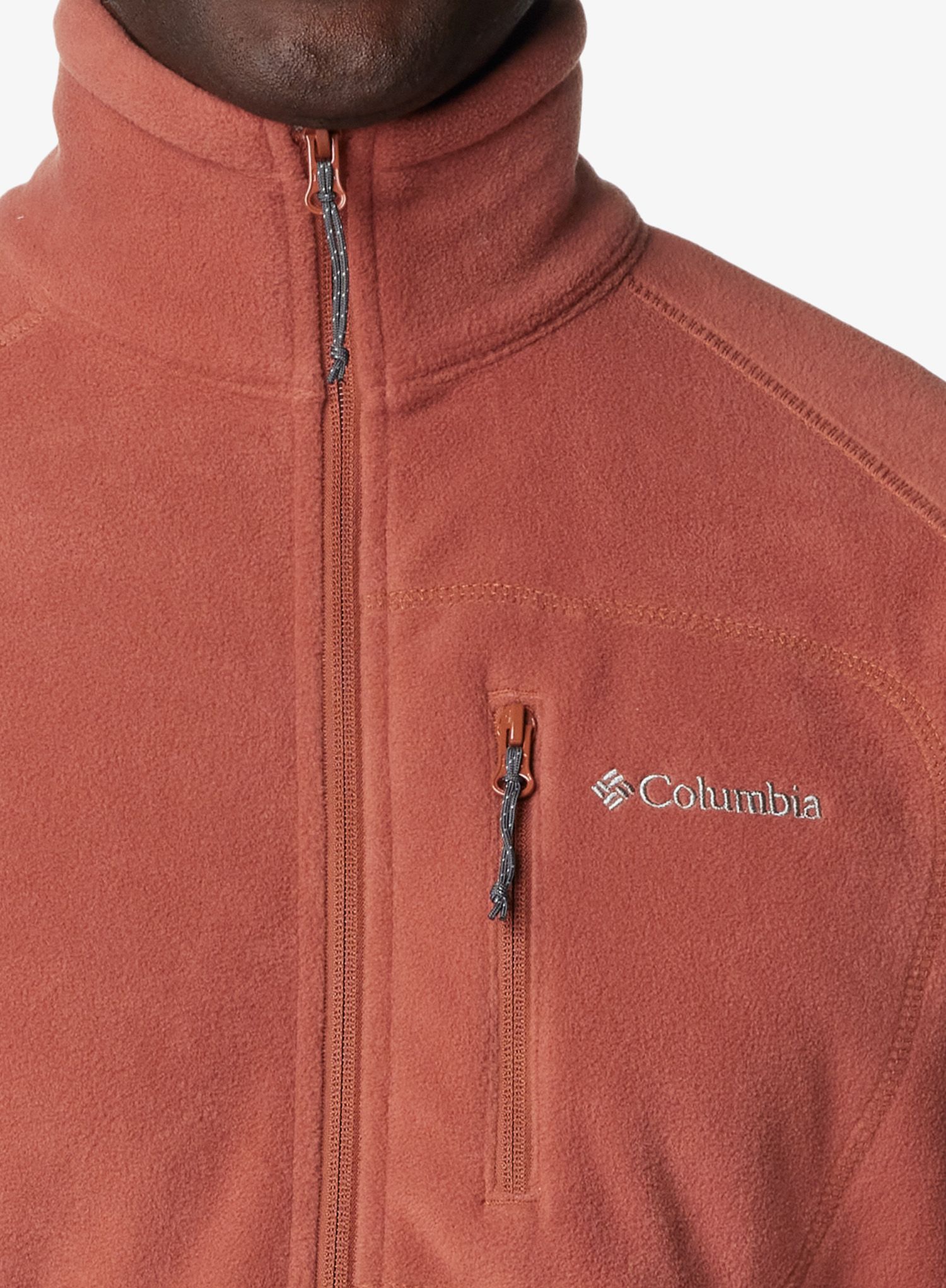 Jakna od flisa Columbia Fast Trek II Full Zip Fleece - auburn