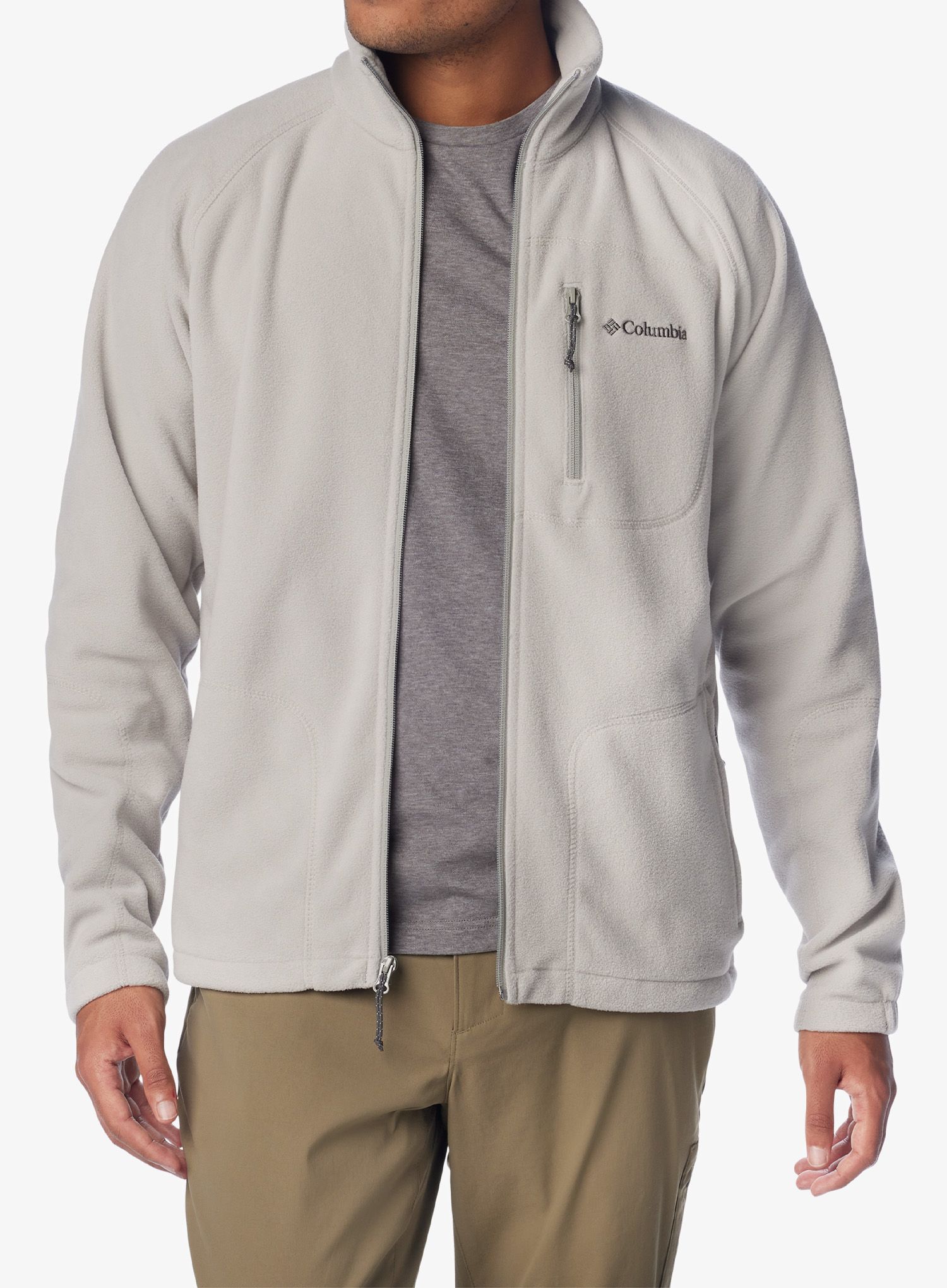 Jakna od flisa Columbia Fast Trek II Full Zip Fleece - flint grey