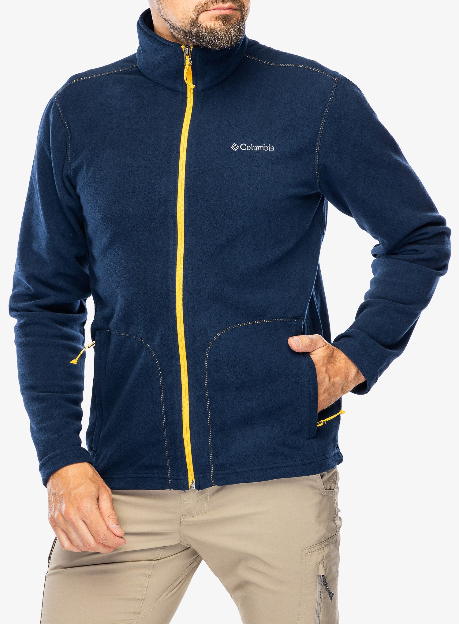 Dukserica na otkopčavanje Columbia Fast Trek Light - collegiate navy