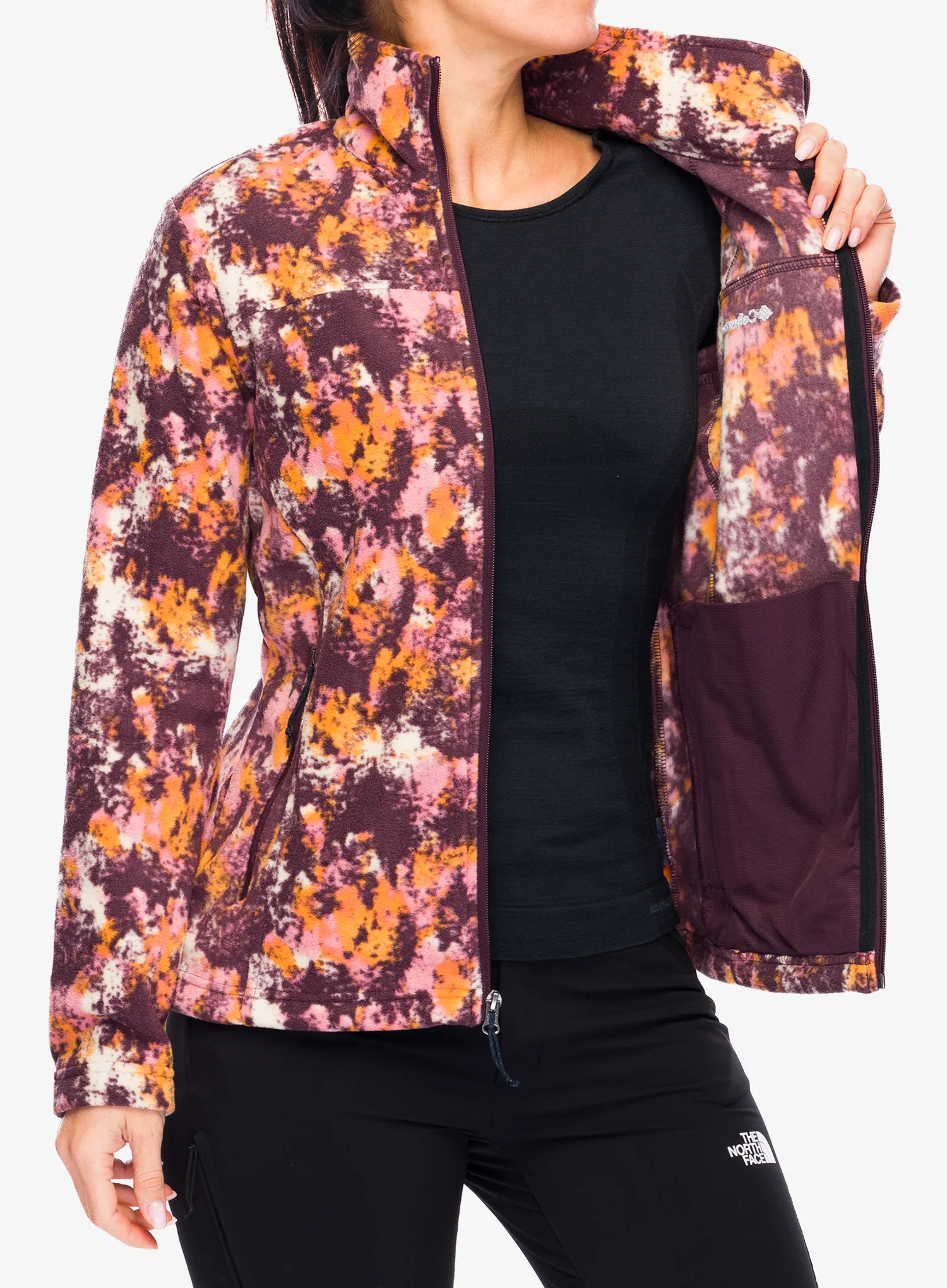 Ženska dukserica od flisa Columbia Fast Trek Printed Jacket
