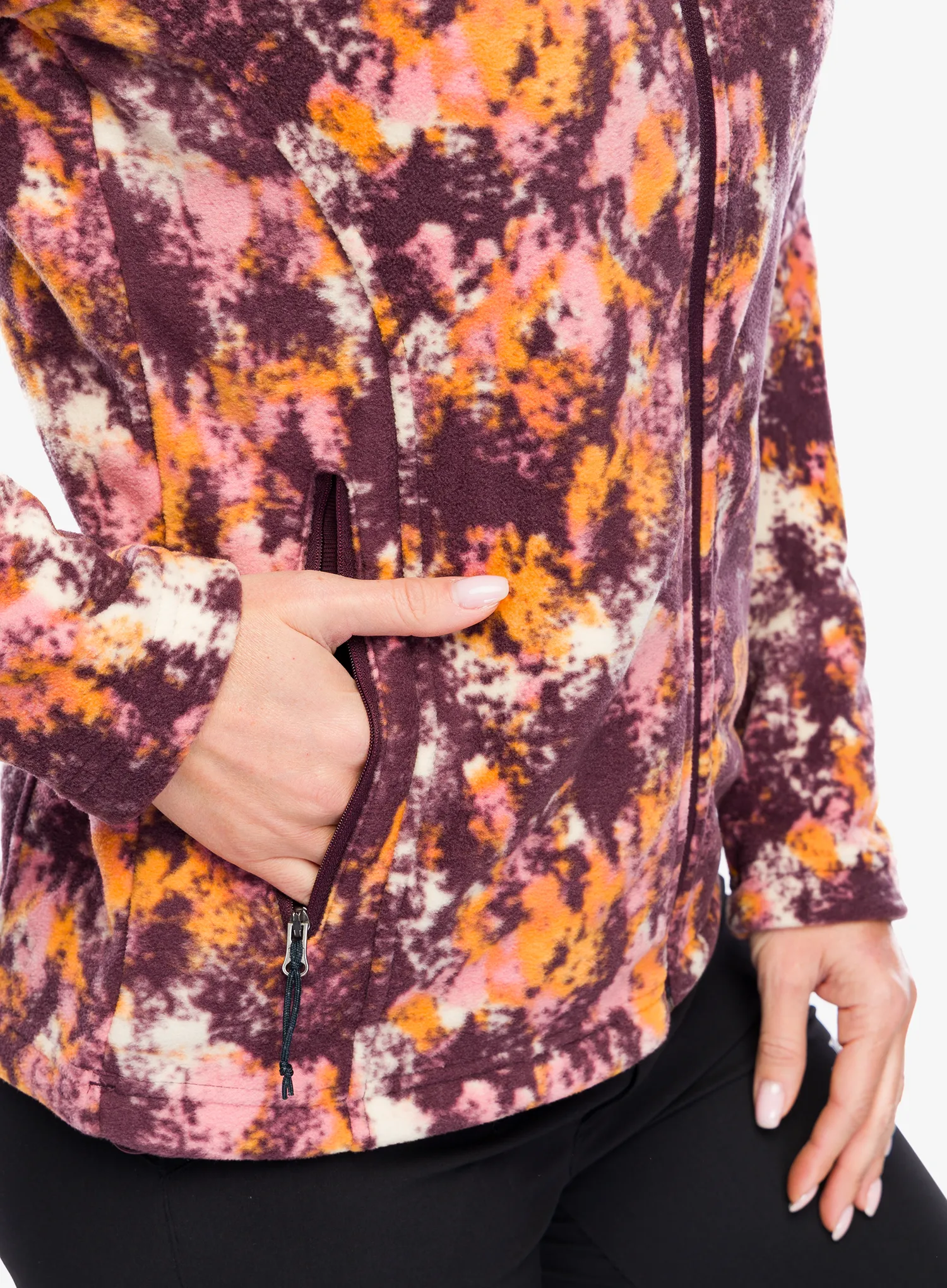 Ženska dukserica od flisa Columbia Fast Trek Printed Jacket