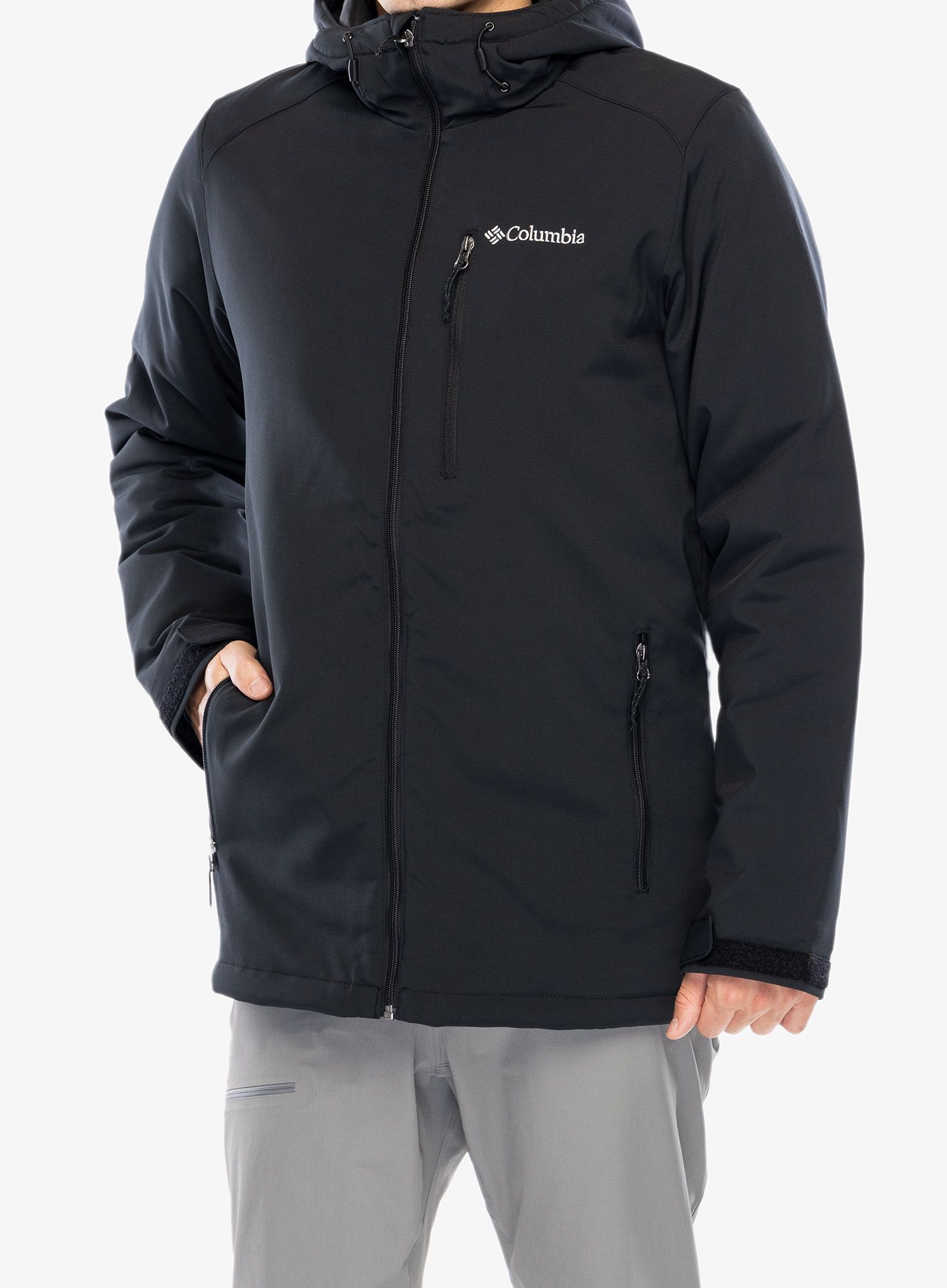 Softshell jakna Columbia Gate Racer II Softshell - black
