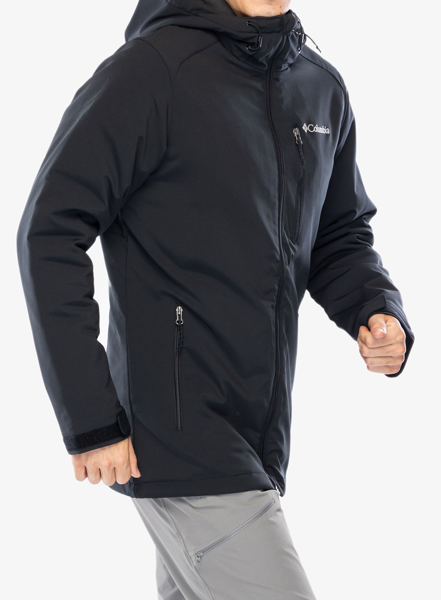 Softshell jakna Columbia Gate Racer II Softshell - black